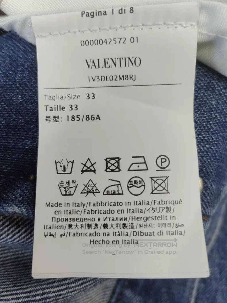 Valentino Valentino Blue jeans Size 32" / US 10 / IT 46 - 4 Thumbnail