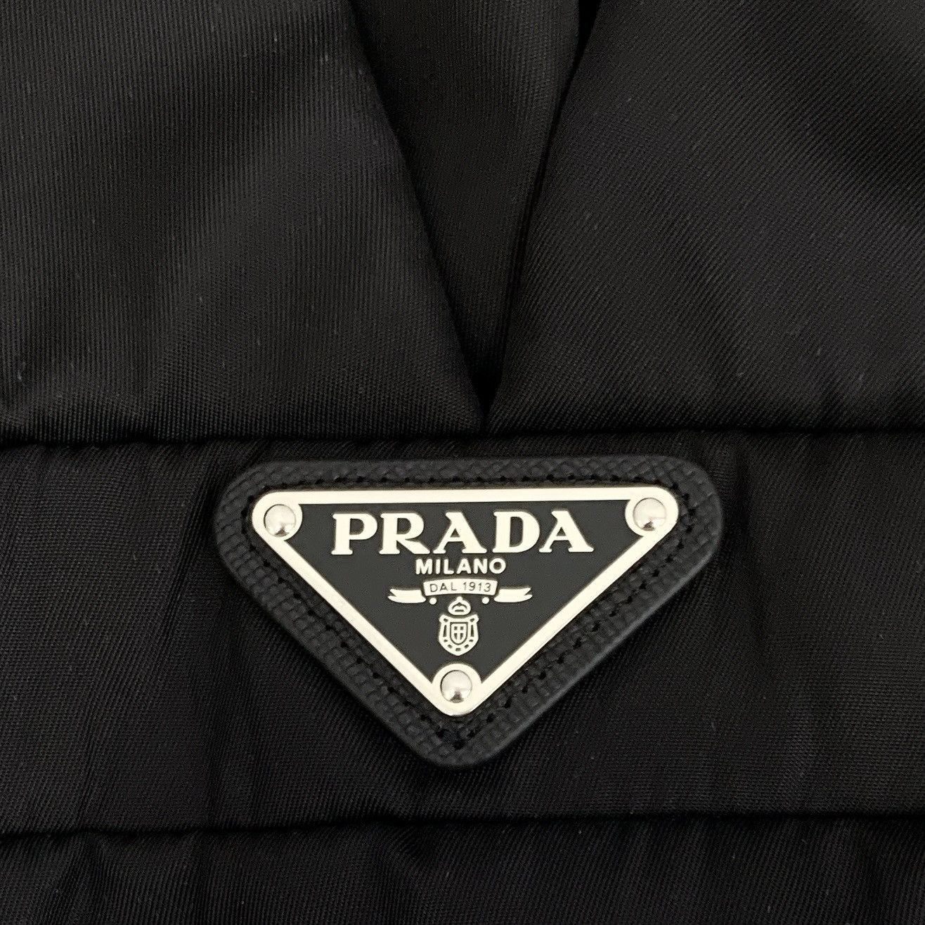 Prada Prada Triangle Logo V-neck Sleeveless Nylon Slip Dress K26WX Size M / US 6-8 / IT 42-44 - 6 Thumbnail