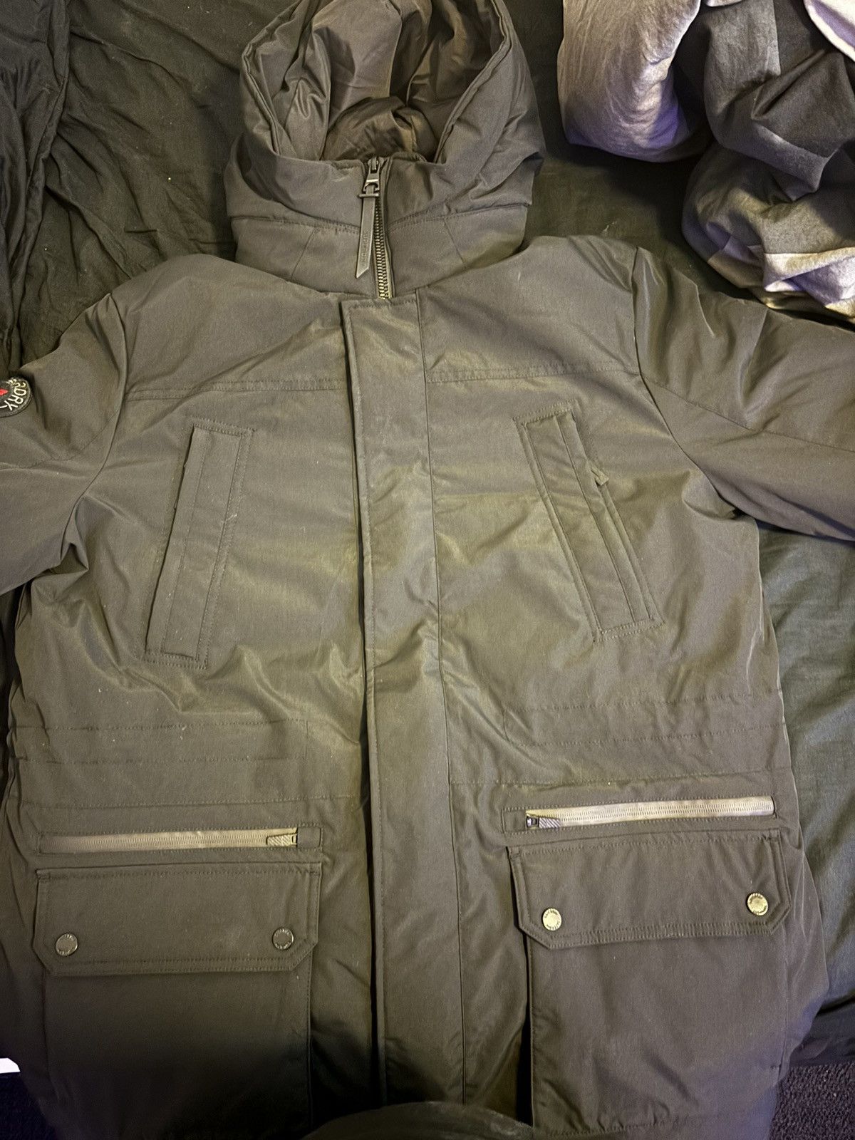 Superdry City Padded Parka Jacket | Black Size US L / EU 52-54 / 3 - 1 Thumbnail