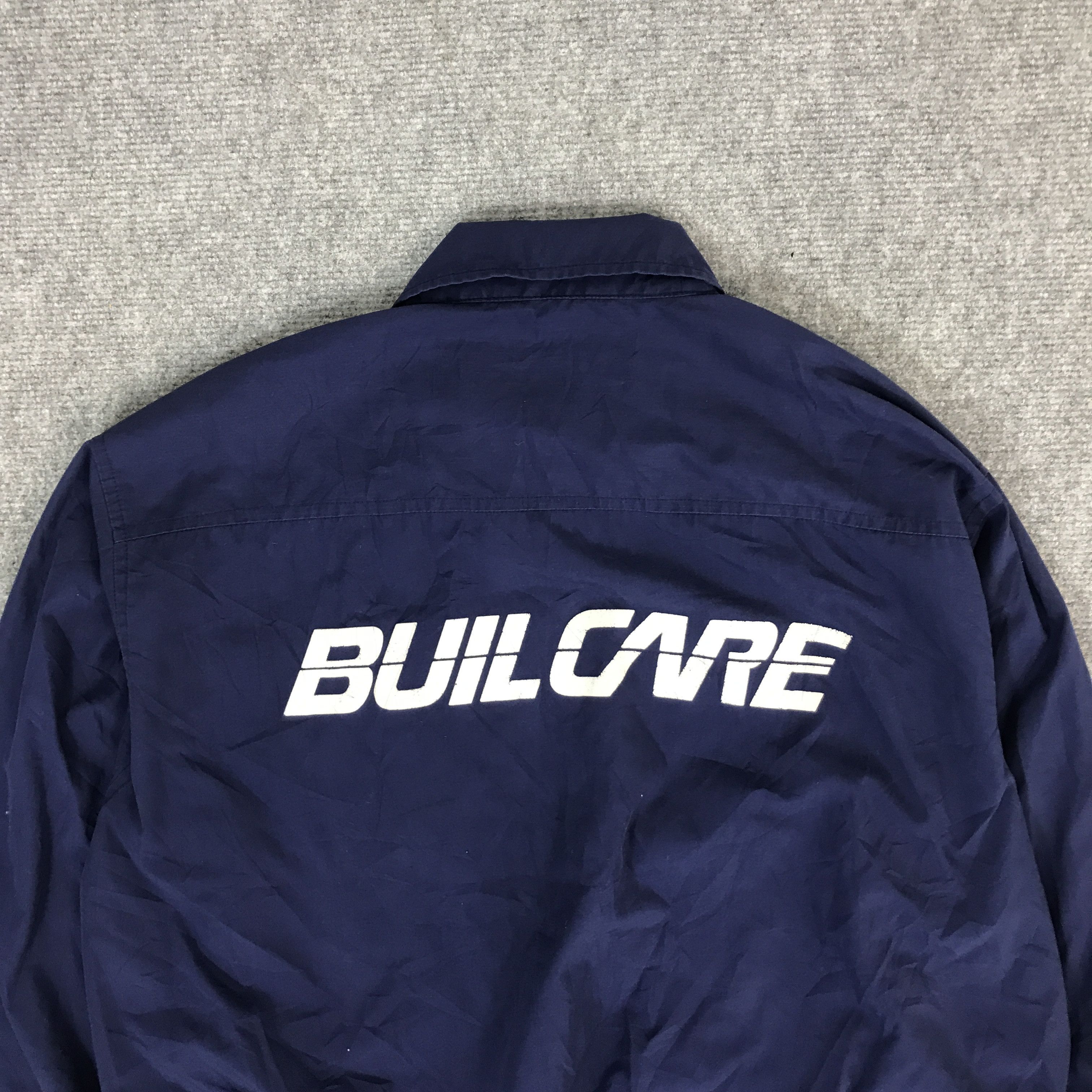 Japanese Brand VTG 90s HITACHI JAPAN BUIL CARE INDIGO JACKET Size US L / EU 52-54 / 3 - 4 Thumbnail