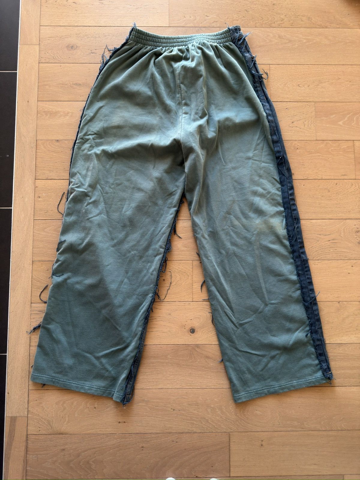 Balenciaga BALENCIAGA HYBRID SWEETPANTS DENIM Size US 33 - 10 Thumbnail