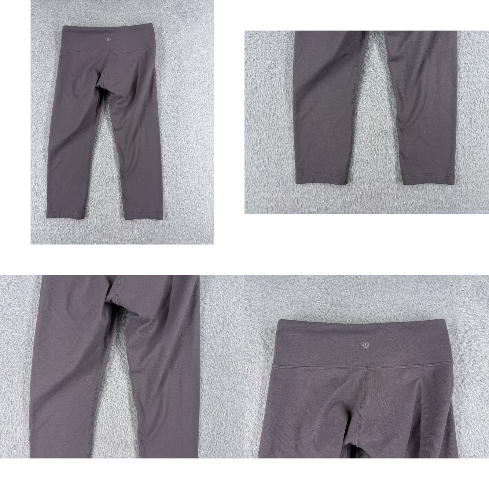 Lululemon Lululemon Pants Womens 4 Purple Wunder Under Crop Denim Luon Fabric Yoga W6712S Size 27" / US 4 / IT 40 - 9 Thumbnail