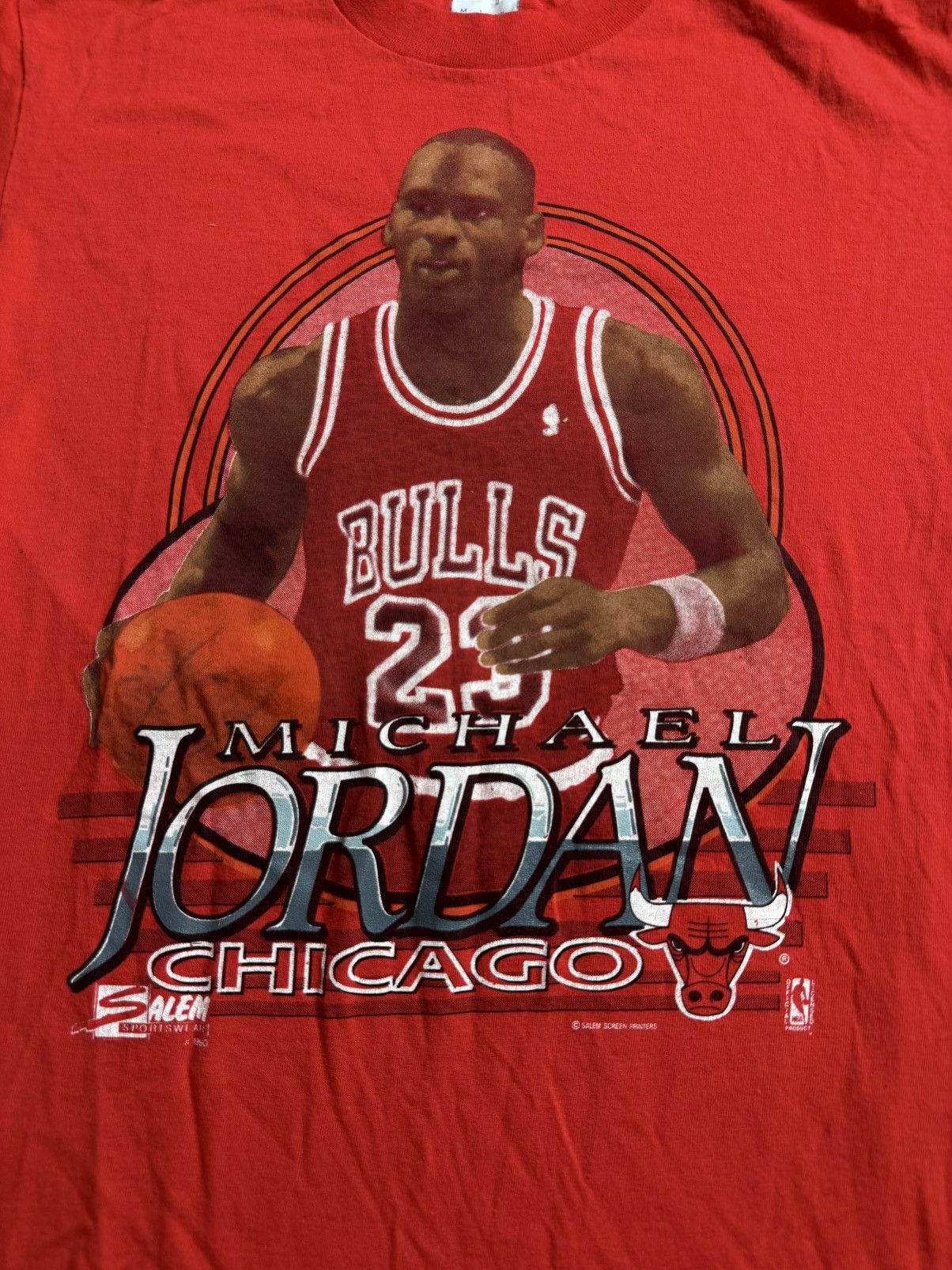 Vintage Vintage Michael Jordan Chicago Bulls Salem Shirt Size US S / EU 44-46 / 1 - 2 Thumbnail