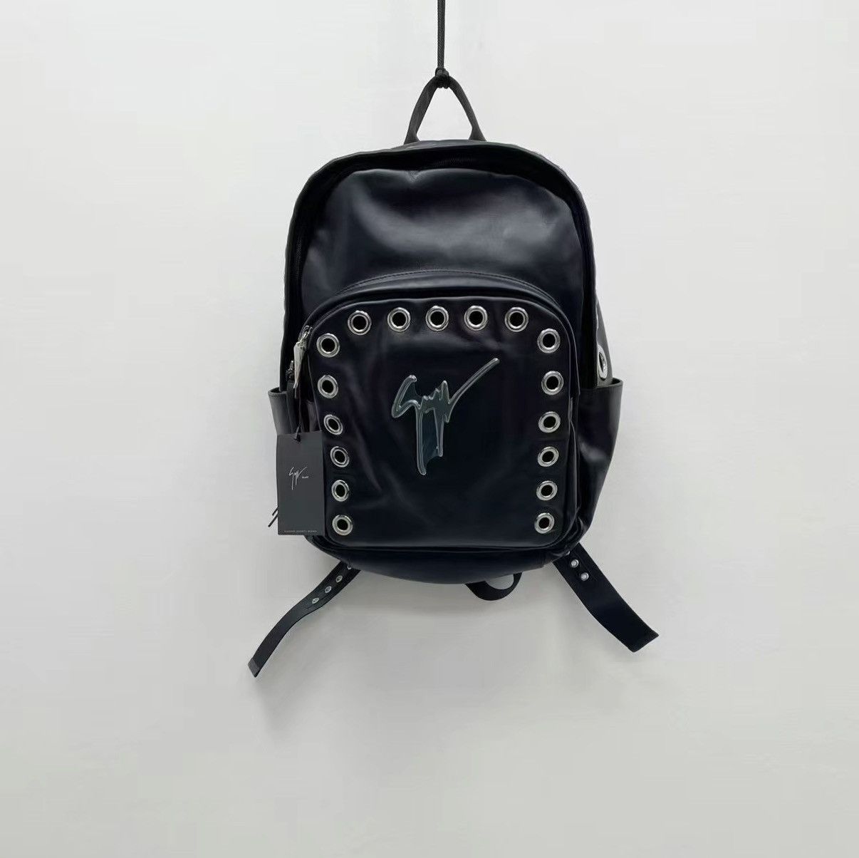 Giuseppe Zanotti Giuseppe Zanotti GZ Full Leather Backpack J30 Size ONE SIZE - 1 Thumbnail