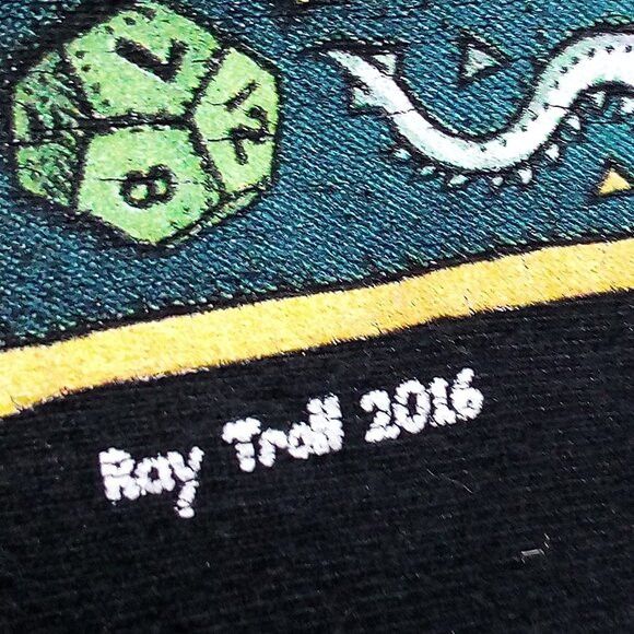 Other Ray Troll Dungies & Dragons Parody T-Shirt Size US XXL / EU 58 / 5 - 3 Thumbnail