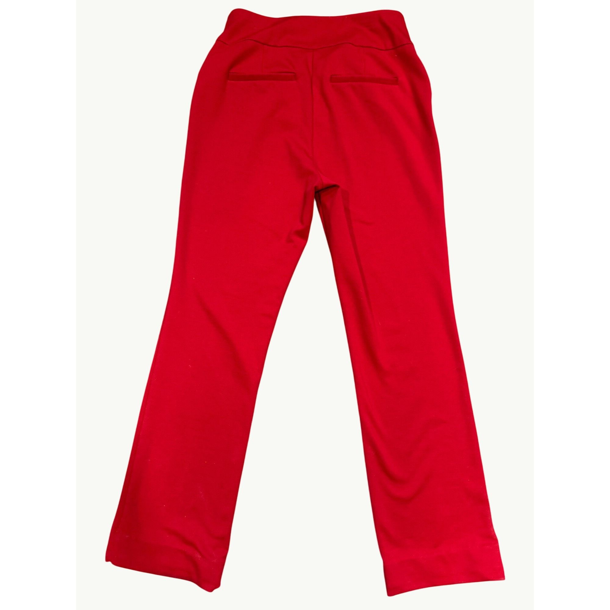Other 7th Avenue Design Studio Medium Red Pants Bold Chic Trousers Size 30" / US 8 / IT 44 - 5 Thumbnail