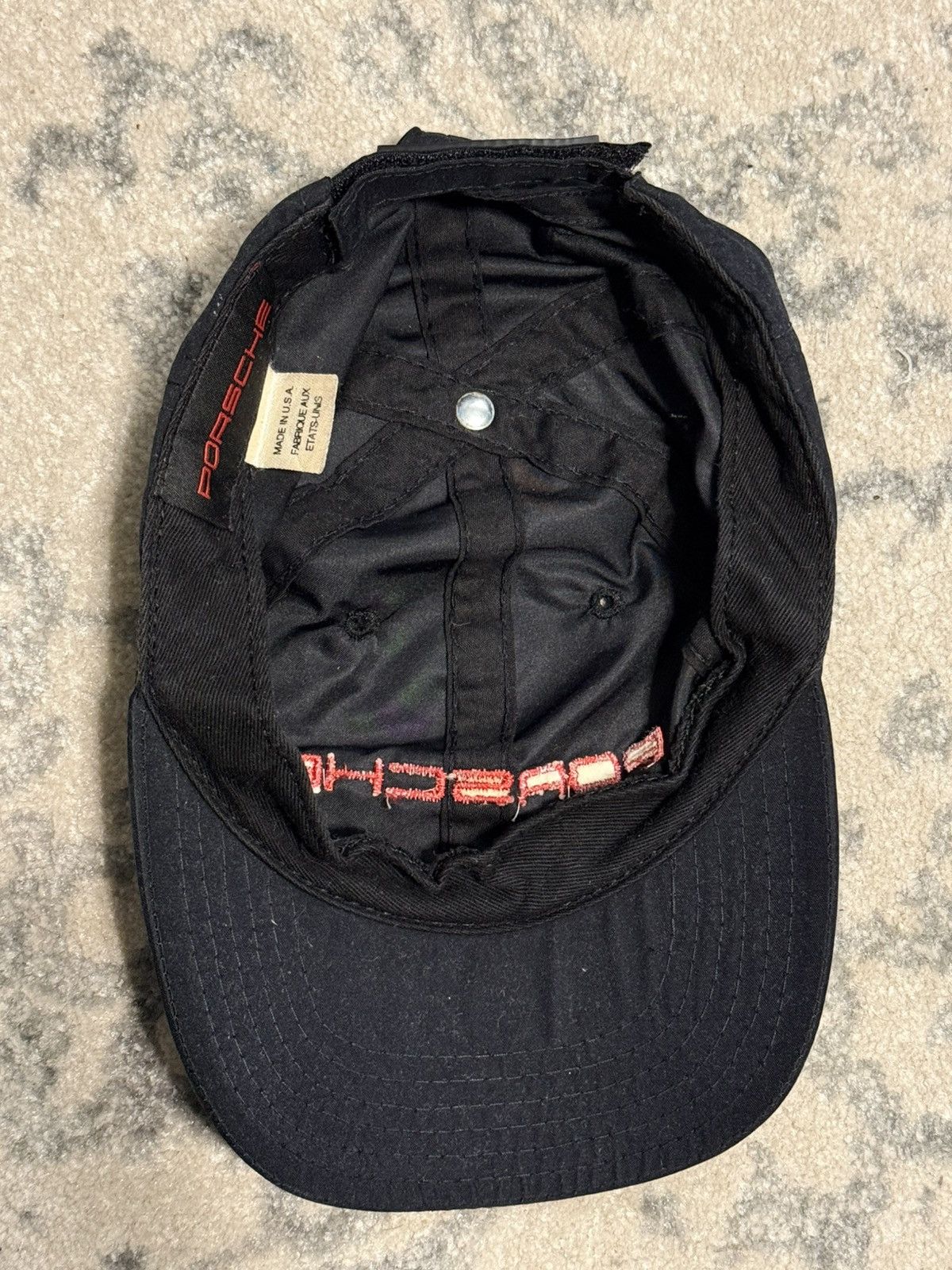 Porsche Design Vintage 90s Porsche Design Spellout Hat Size ONE SIZE - 5 Thumbnail