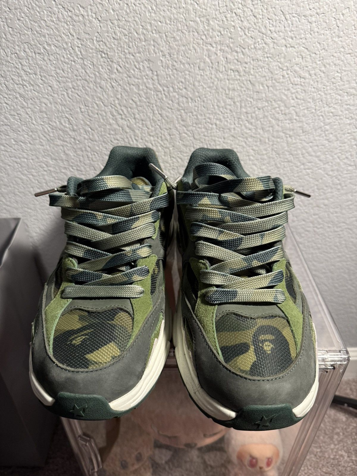 Bape A Bathing Ape Shark Sta #1 Green Size US 9 / EU 42 - 4 Thumbnail