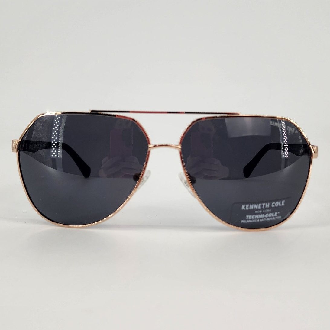 Kenneth Cole Kenneth Cole New York Gold Polarized Aviator Sunglasses Size ONE SIZE - 1 Thumbnail