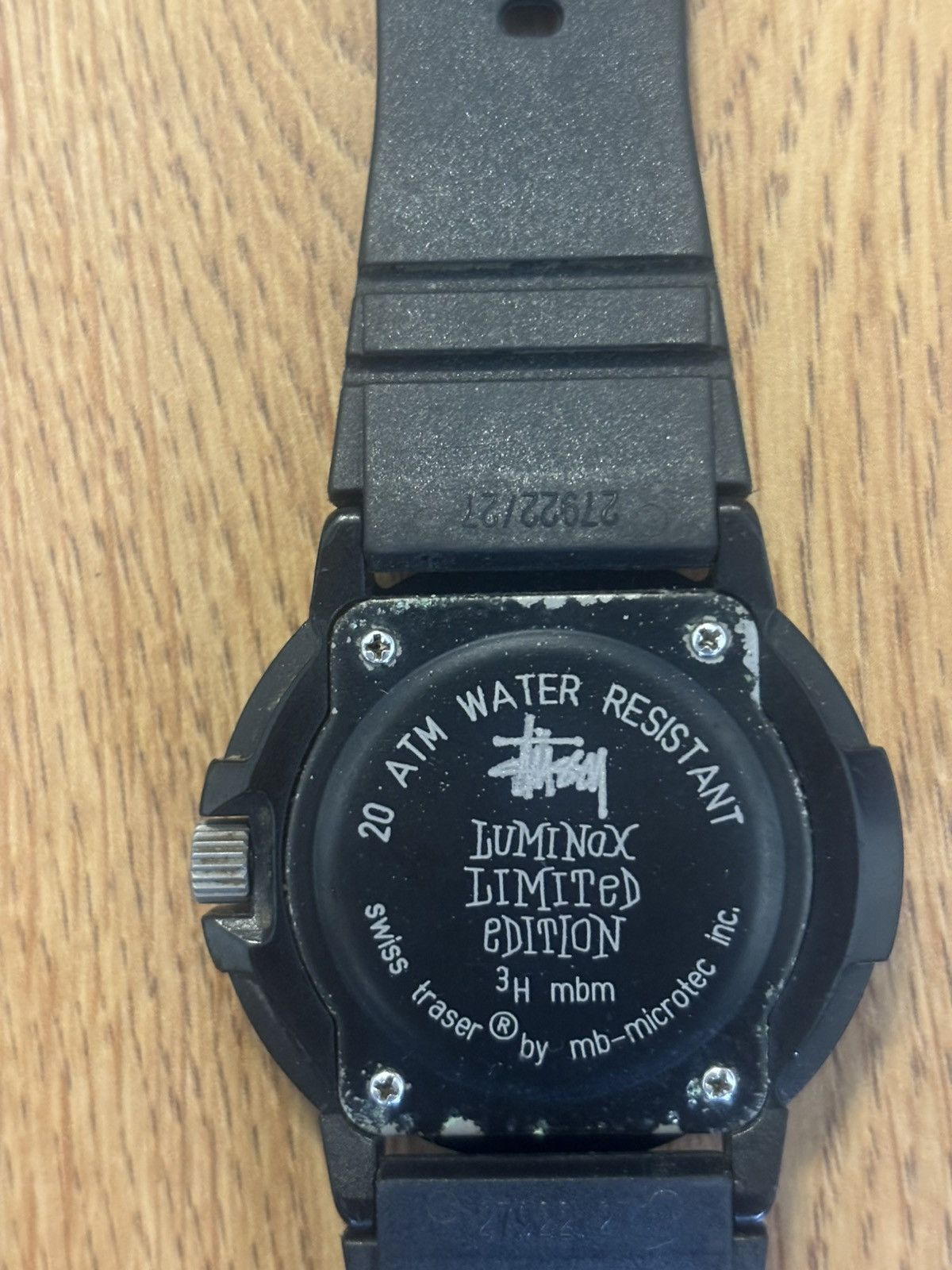 Stussy X Luminox Navy Seals Dive Watch