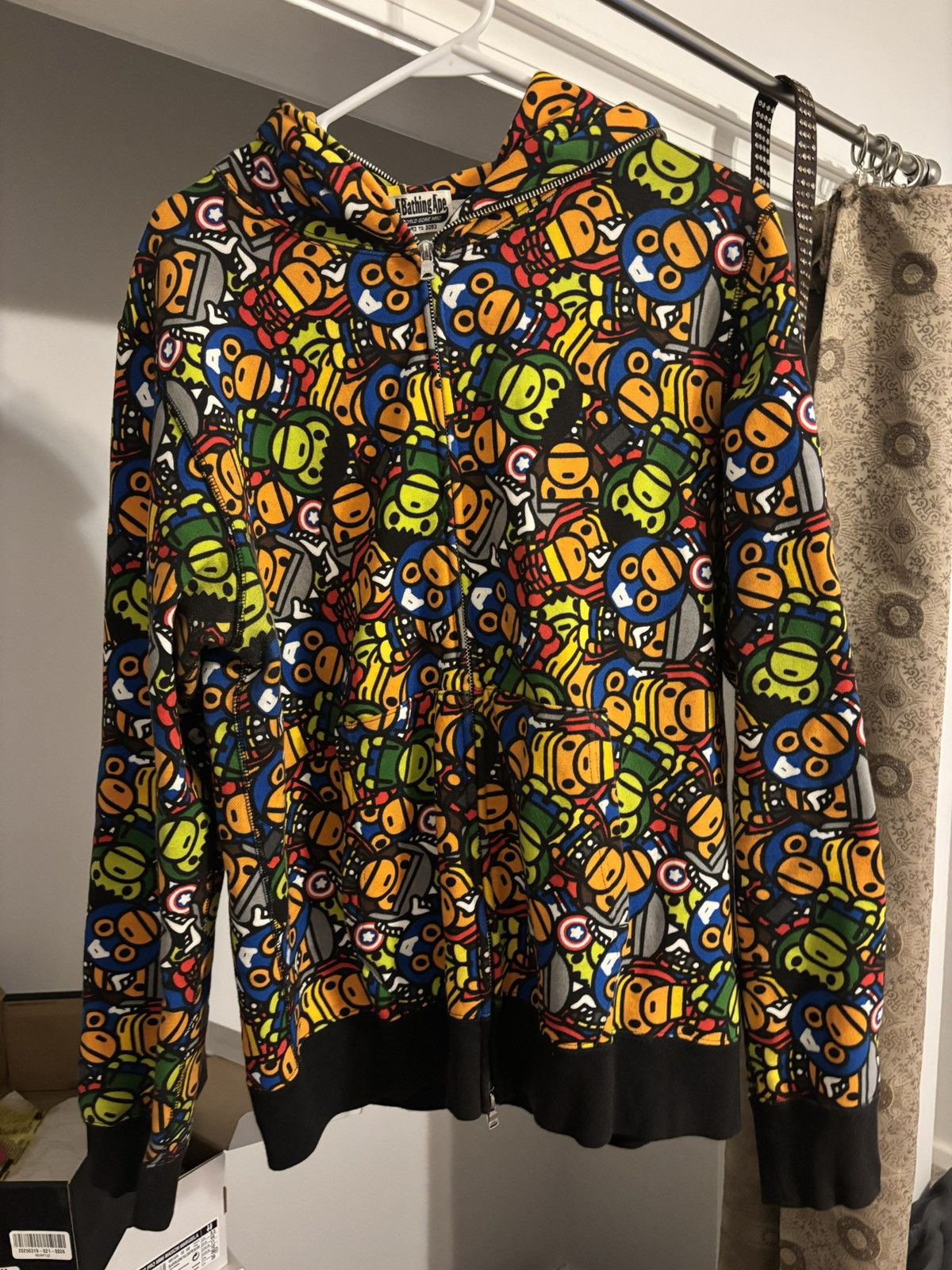 Bape Baby milo marvel comics full zip Size US L / EU 52-54 / 3 - 1 Thumbnail