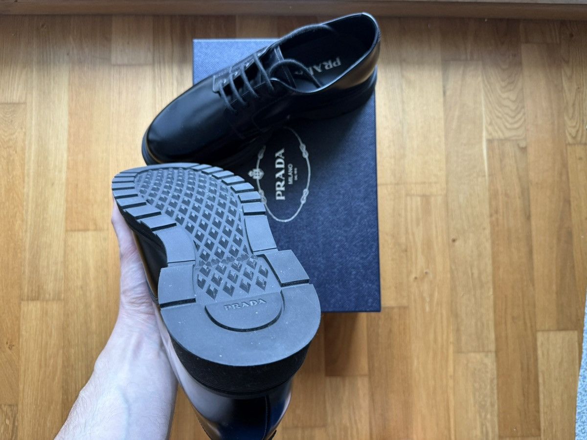 Prada Prada Spazzolato Derby AW19 Size US 11 / EU 44 - 3 Thumbnail