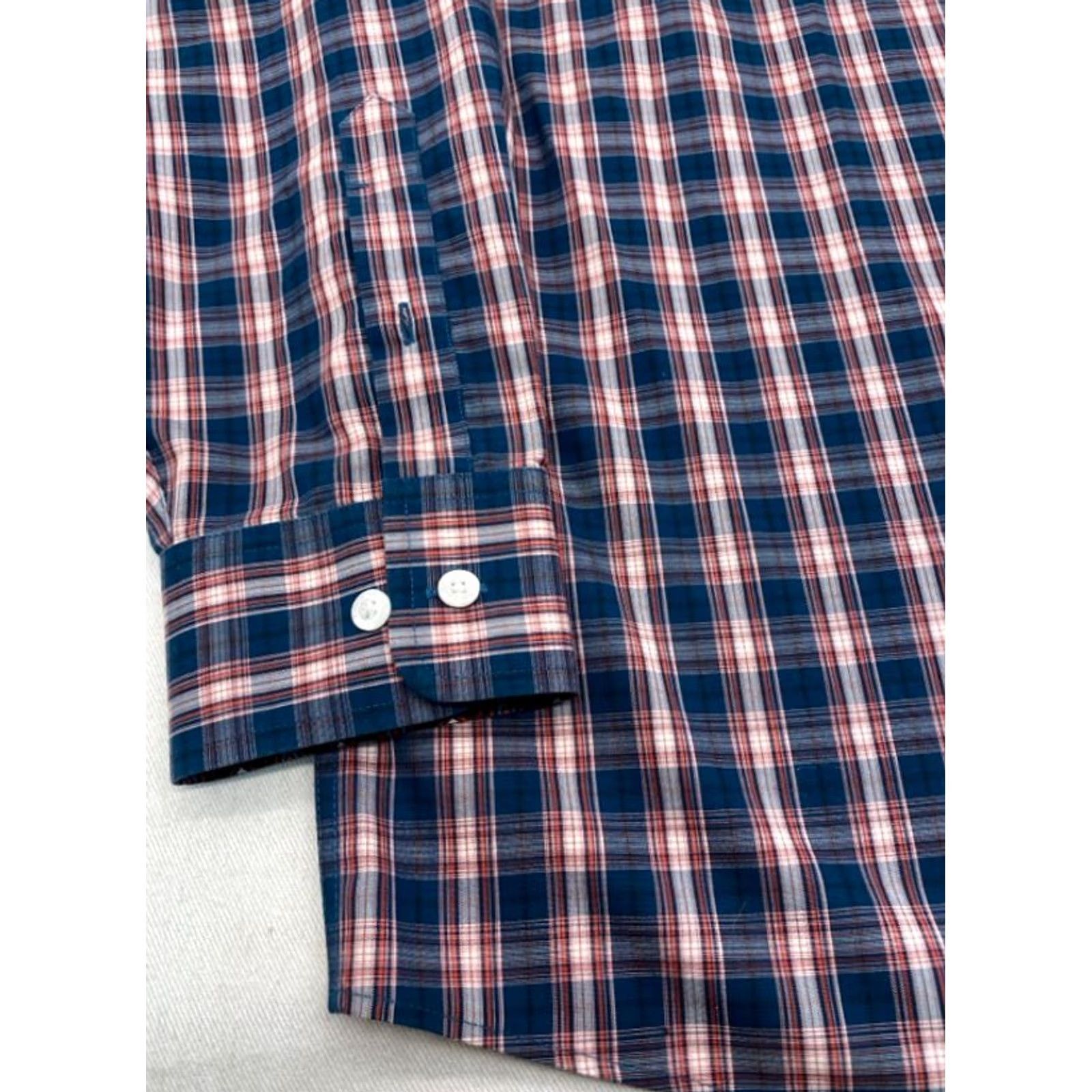 Ariat ARIAT Mens Long Sleeve Button-Up Western Shirt Wrinkle Free Plaid Multicolor Cotton 3768 Size US L / EU 52-54 / 3 - 2 Thumbnail