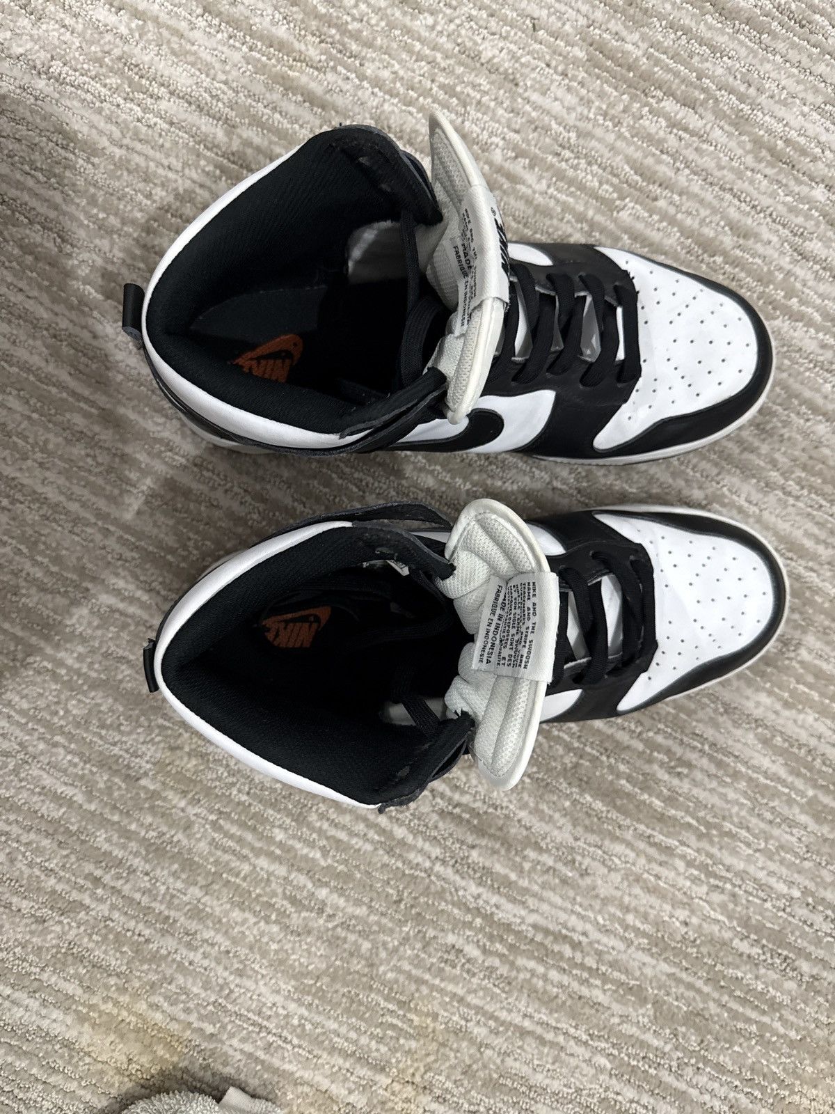Nike Nike Panda Dunk High Top Size US 10 / EU 43 - 6 Thumbnail