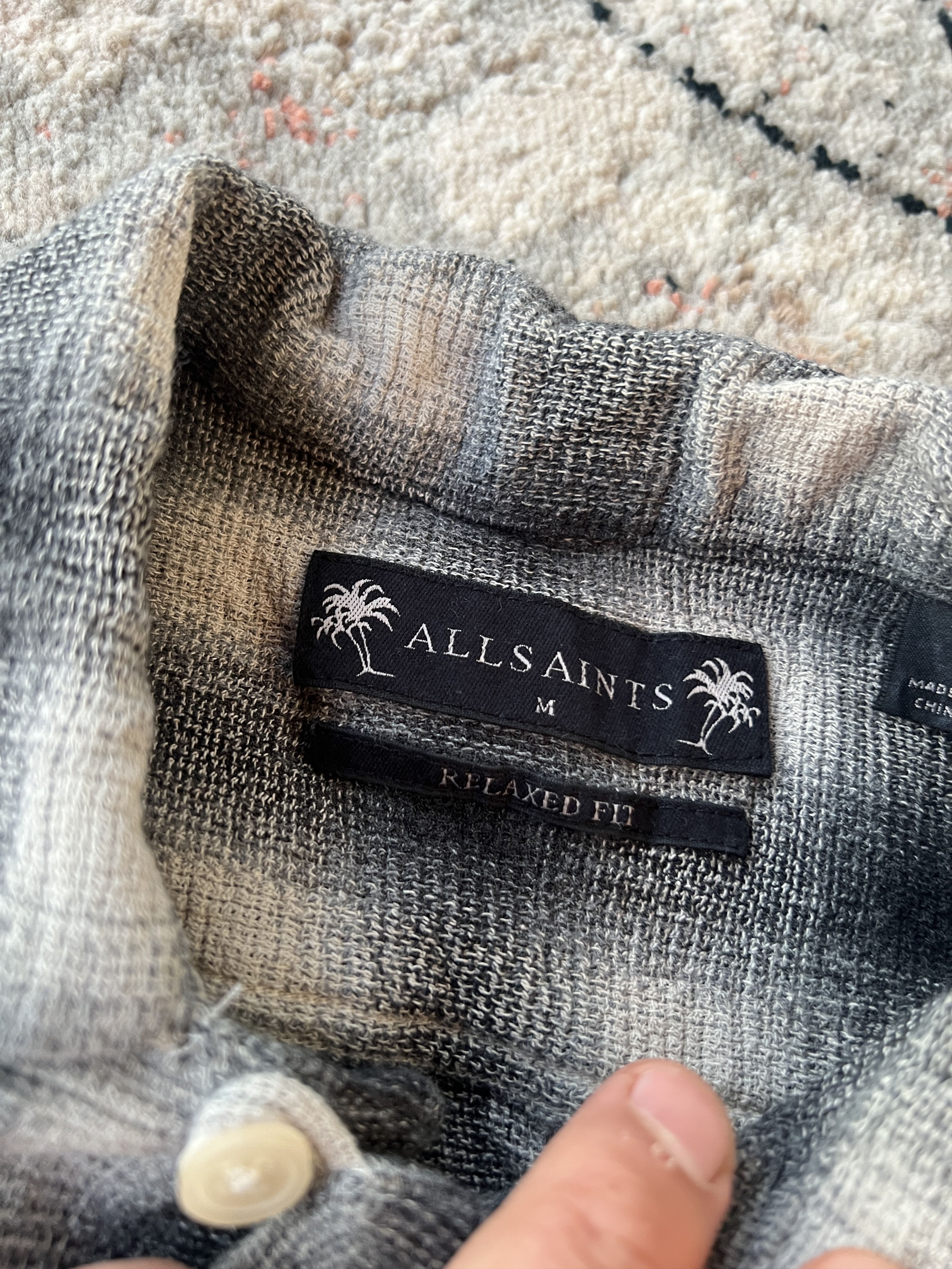 Allsaints Allsaints Shirt Size US M / EU 48-50 / 2 - 4 Thumbnail