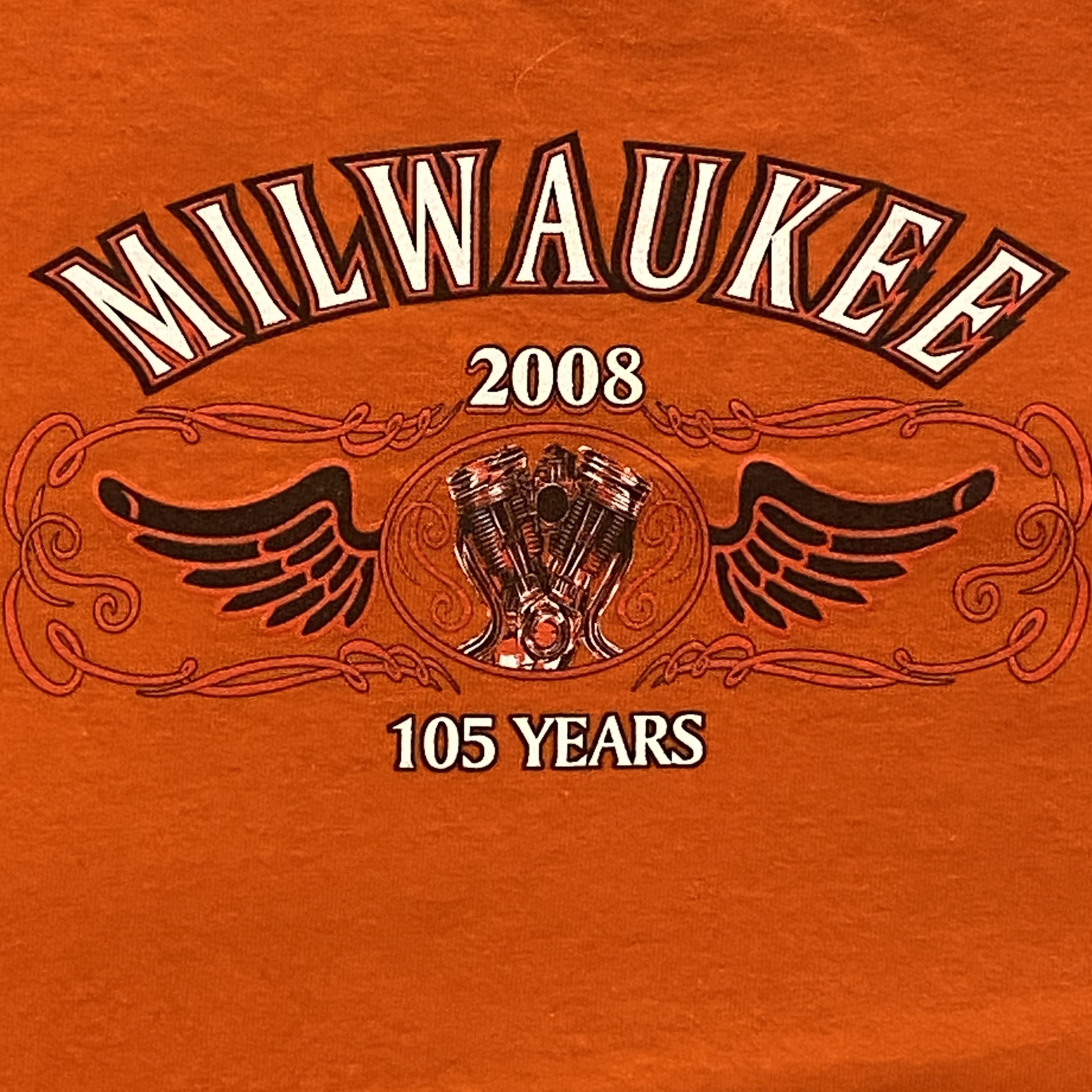 Harley Davidson × Vintage Y2K T Shirt Men Large 2009 BIKE WEEK Long Thermal Sleeve Size US L / EU 52-54 / 3 - 6 Thumbnail