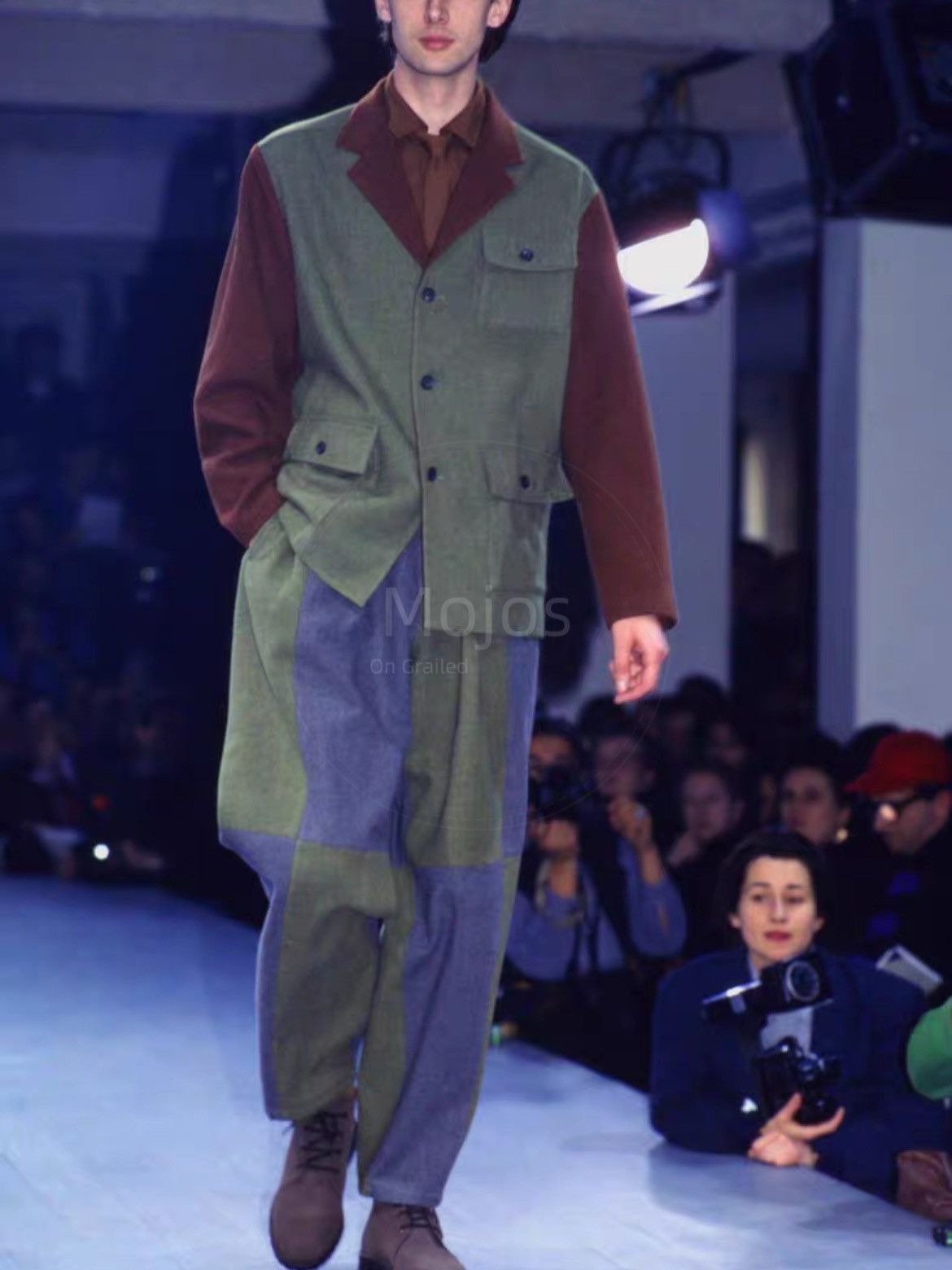 Yohji Yamamoto Yohji Yamamoto Pour Homme 90AW Joint Color jacket-2508 Size US M / EU 48-50 / 2 - 9 Thumbnail