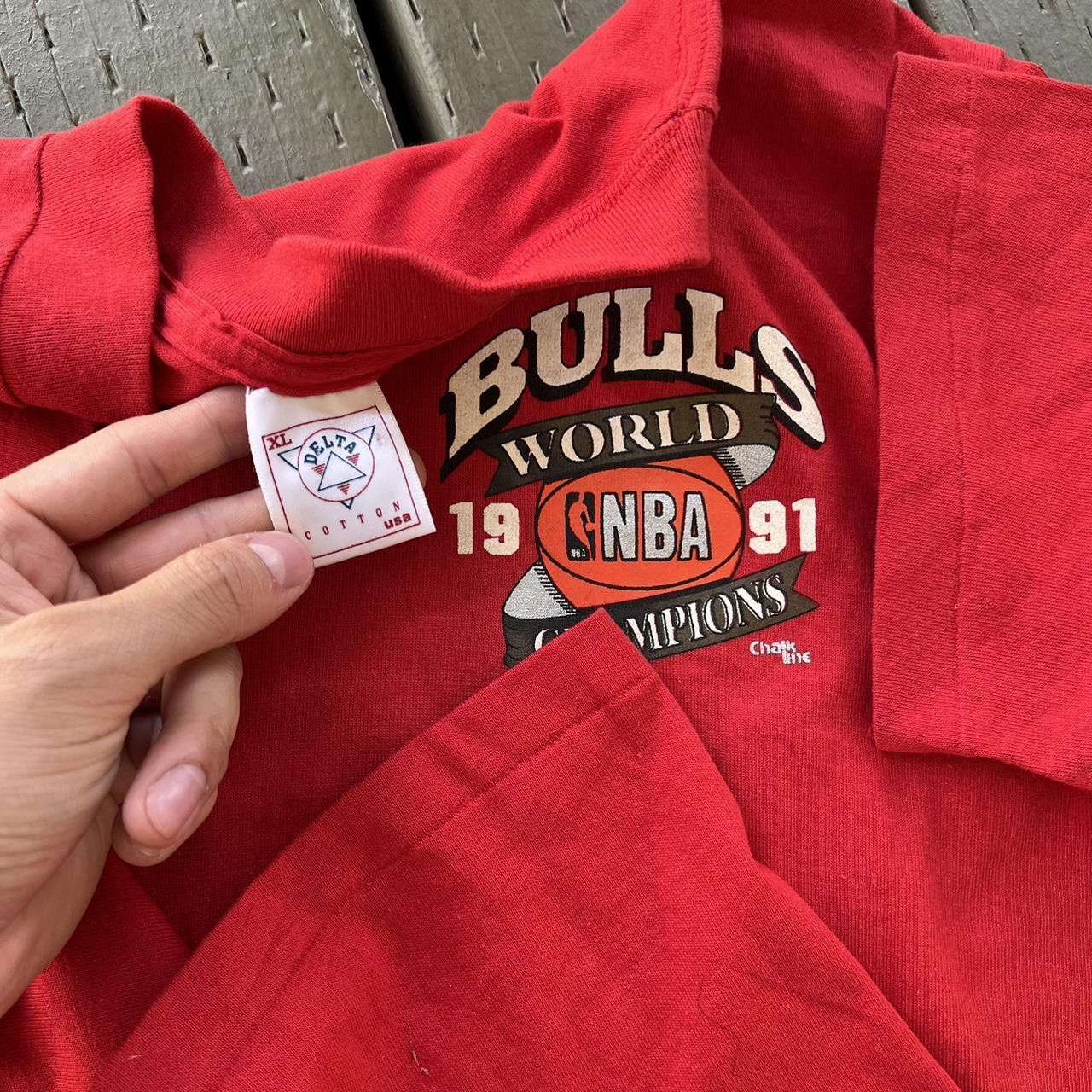 NBA × Vintage Chicago Bulls Vintage T Shirt Size US XL / EU 56 / 4 - 6 Thumbnail
