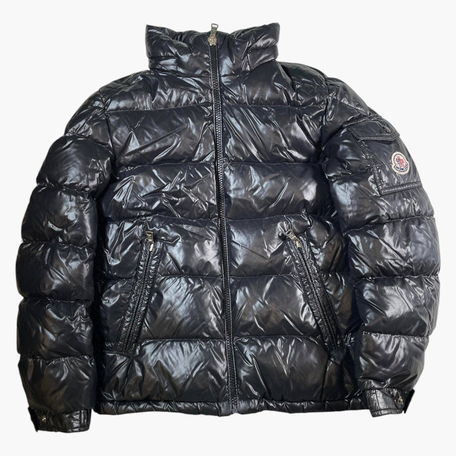 Moncler Moncler Black Puffer Jacket Size XL / US 12-14 / IT 48-50 - 1 Thumbnail