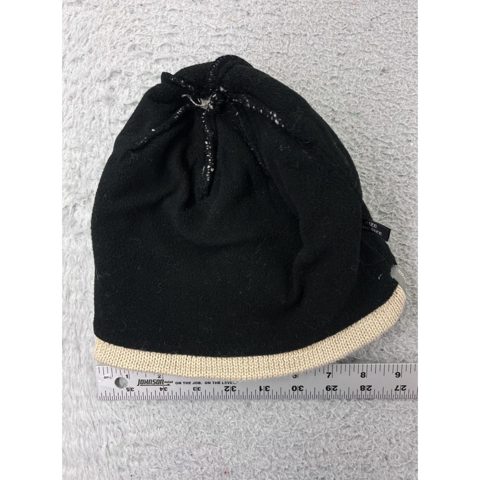 Vintage Sirius Innovations Beanie Adult One Size Knit Beige Wool Blend Lined Ski Hat Mens Beanie System Size ONE SIZE - 6 Thumbnail
