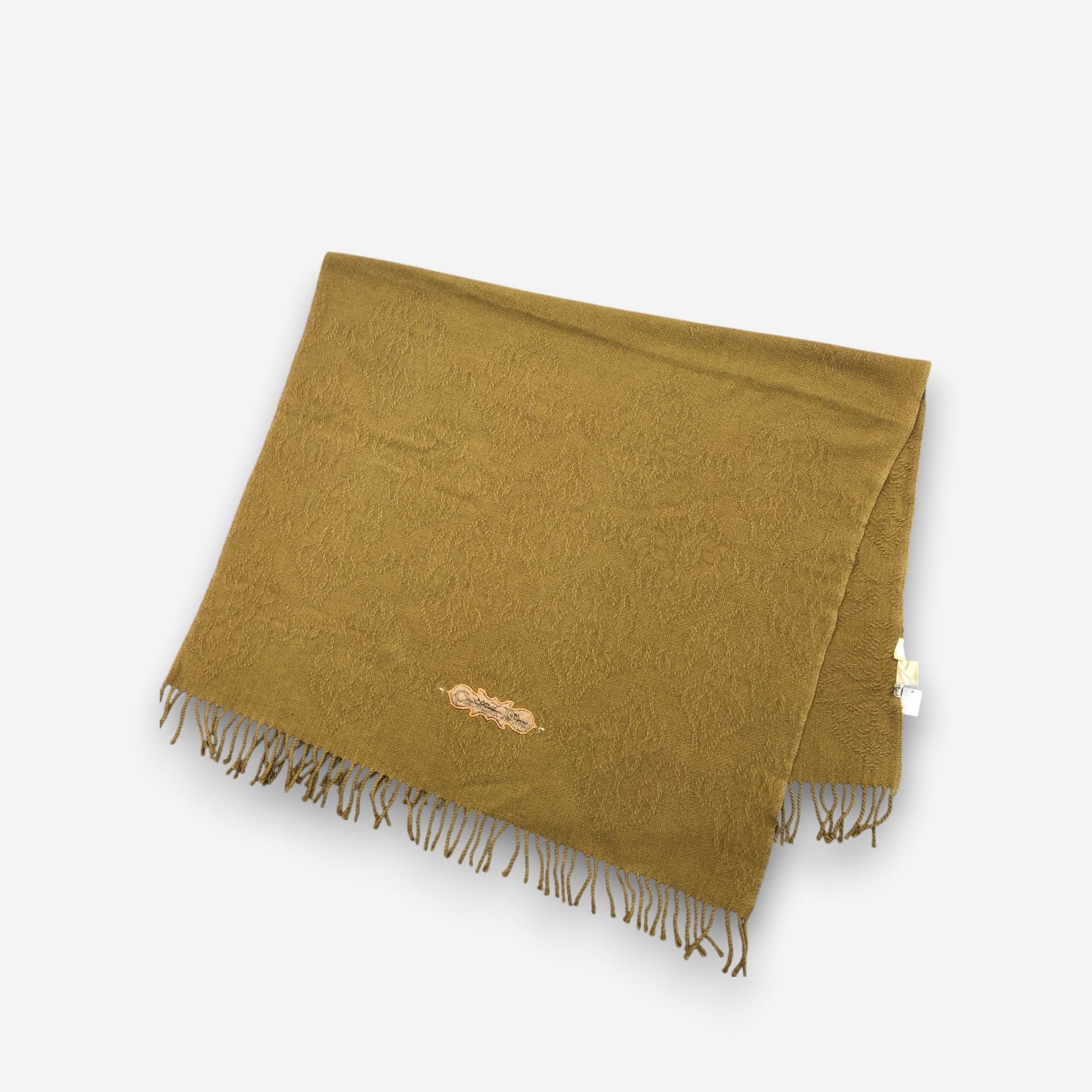 Japanese Brand Vintage Christian Dior Scarf Muffler Wool Wrap Scarves Size ONE SIZE - 4 Thumbnail