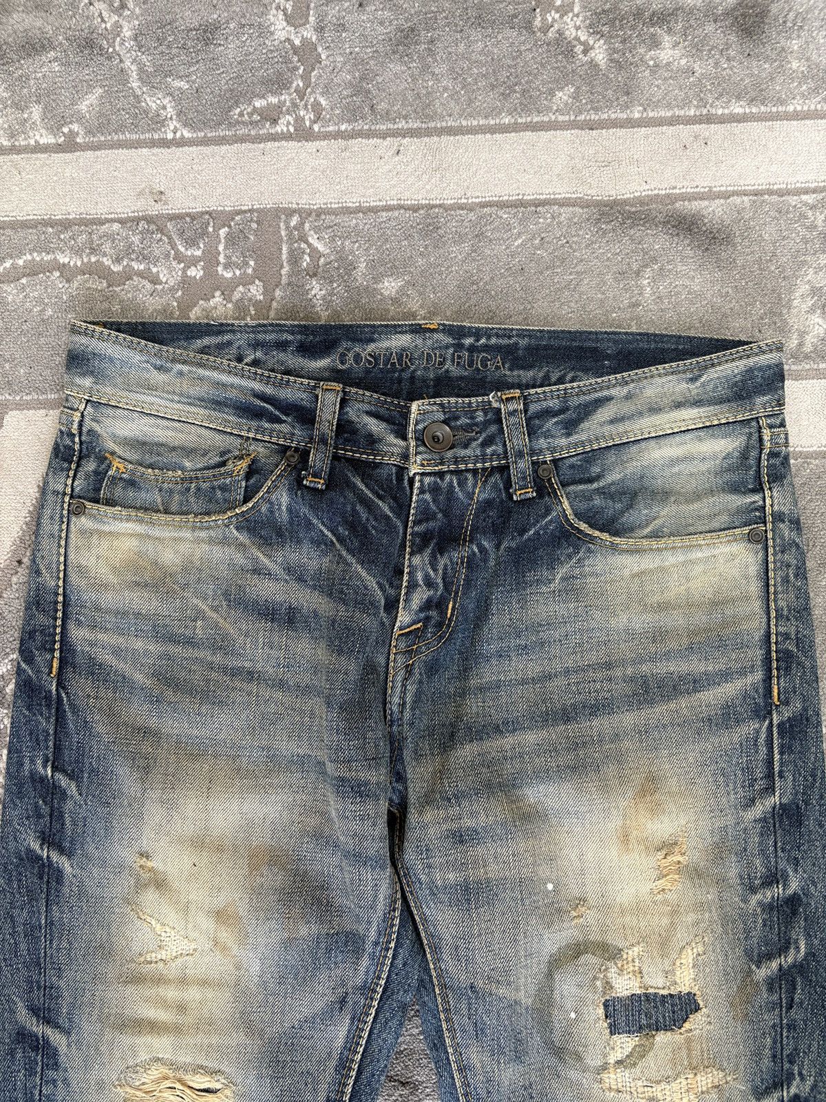 GOSTAR DE FUGA GOSTAR DE FUGA JAPANESE JEANS RARE Size US 42 / EU 58 - 5 Thumbnail