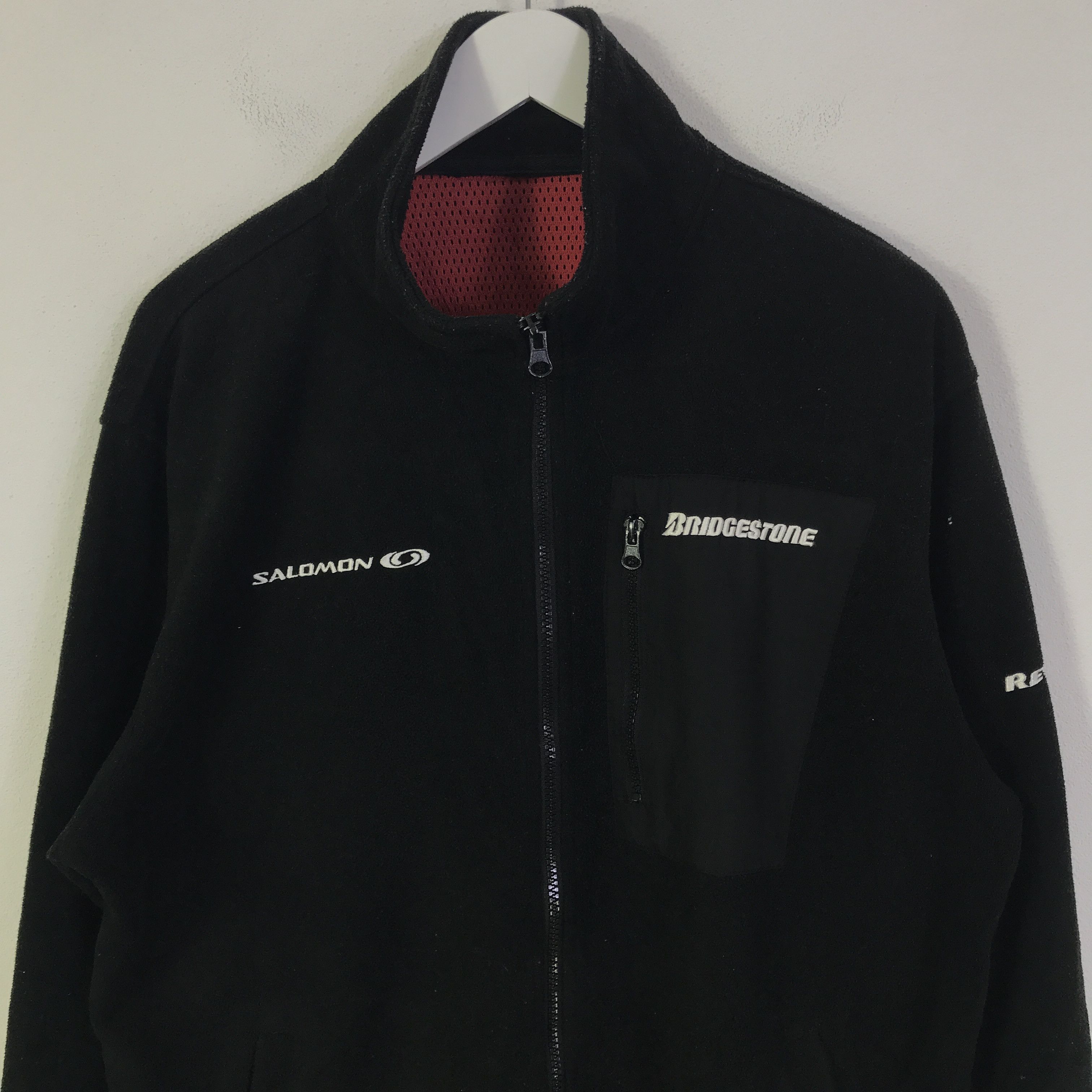 Japanese Brand salomon x bridgestone flecce jacket K122B10 Size US L / EU 52-54 / 3 - 2 Thumbnail