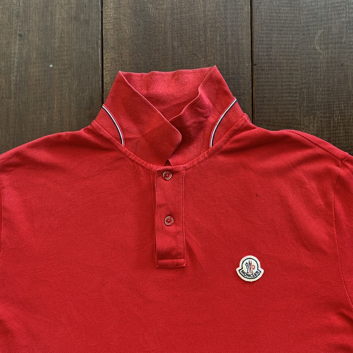 Moncler Moncler Polo Shirt Size US XL / EU 56 / 4 - 2 Thumbnail