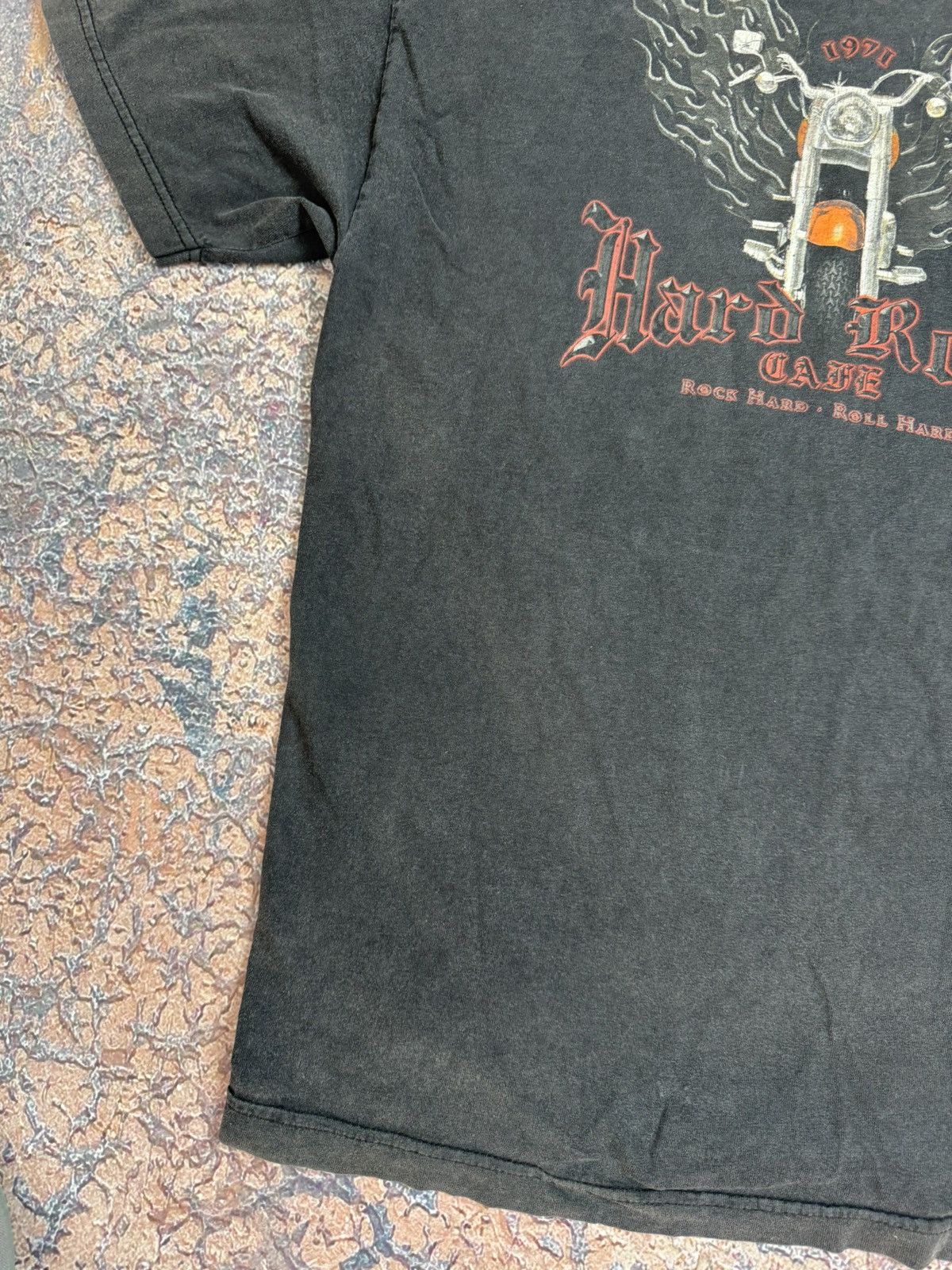 Hard Rock Cafe Vintage Y2K Hard Rock Niagara Falls 1971 West Coast Chopper Size US L / EU 52-54 / 3 - 9 Thumbnail