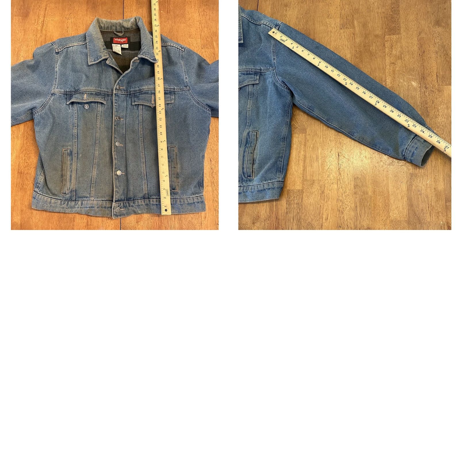 Wrangler VINTAGE Wrangler Hero Blanket Lined Denim Jacket XL Men Blue Bomber Western Lined Jacket Size US XL / EU 56 / 4 - 8 Thumbnail