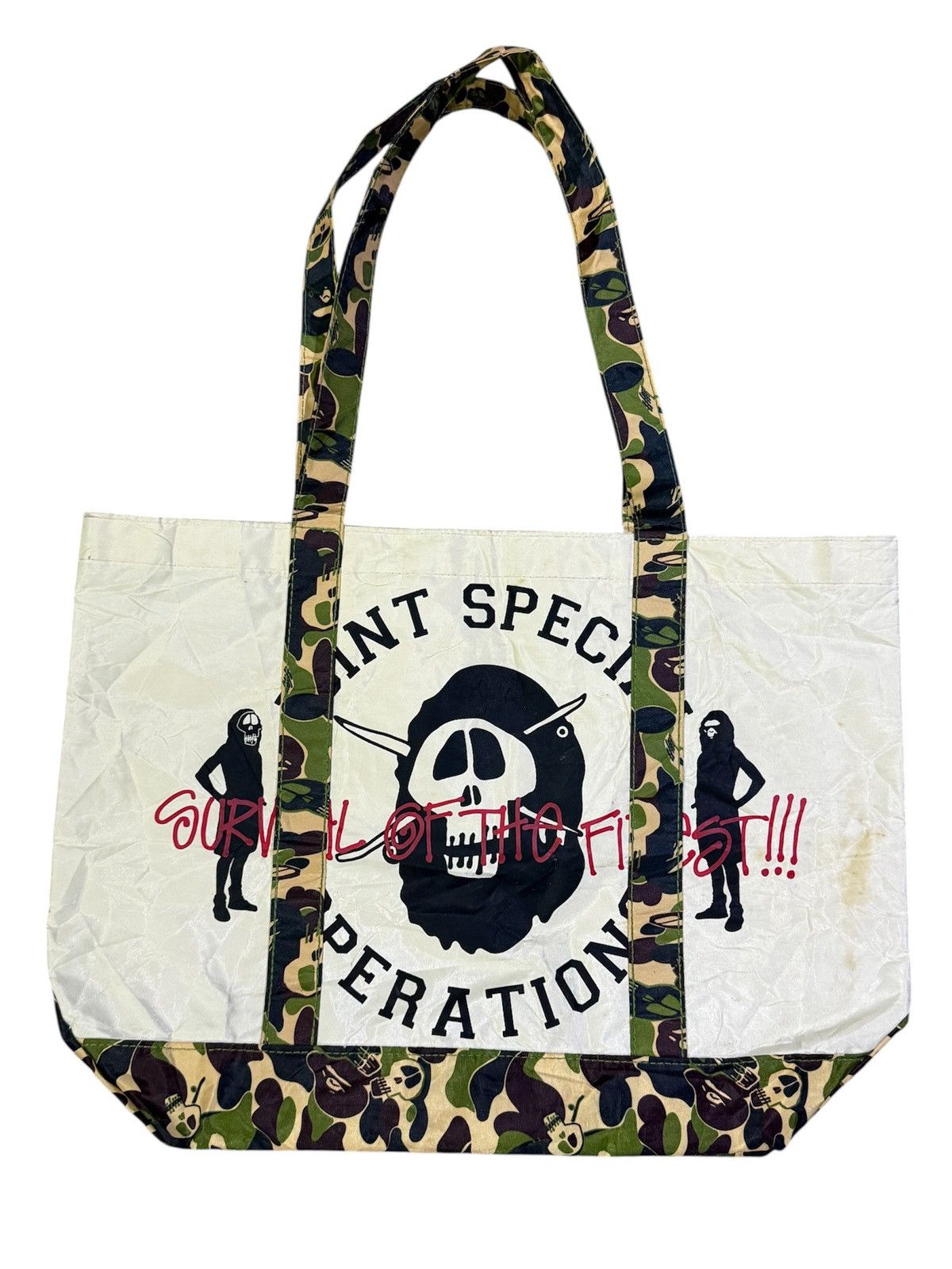 Bape × Stussy Bape x Stussy Magazine Tote Bag Camo Size ONE SIZE - 2 Thumbnail
