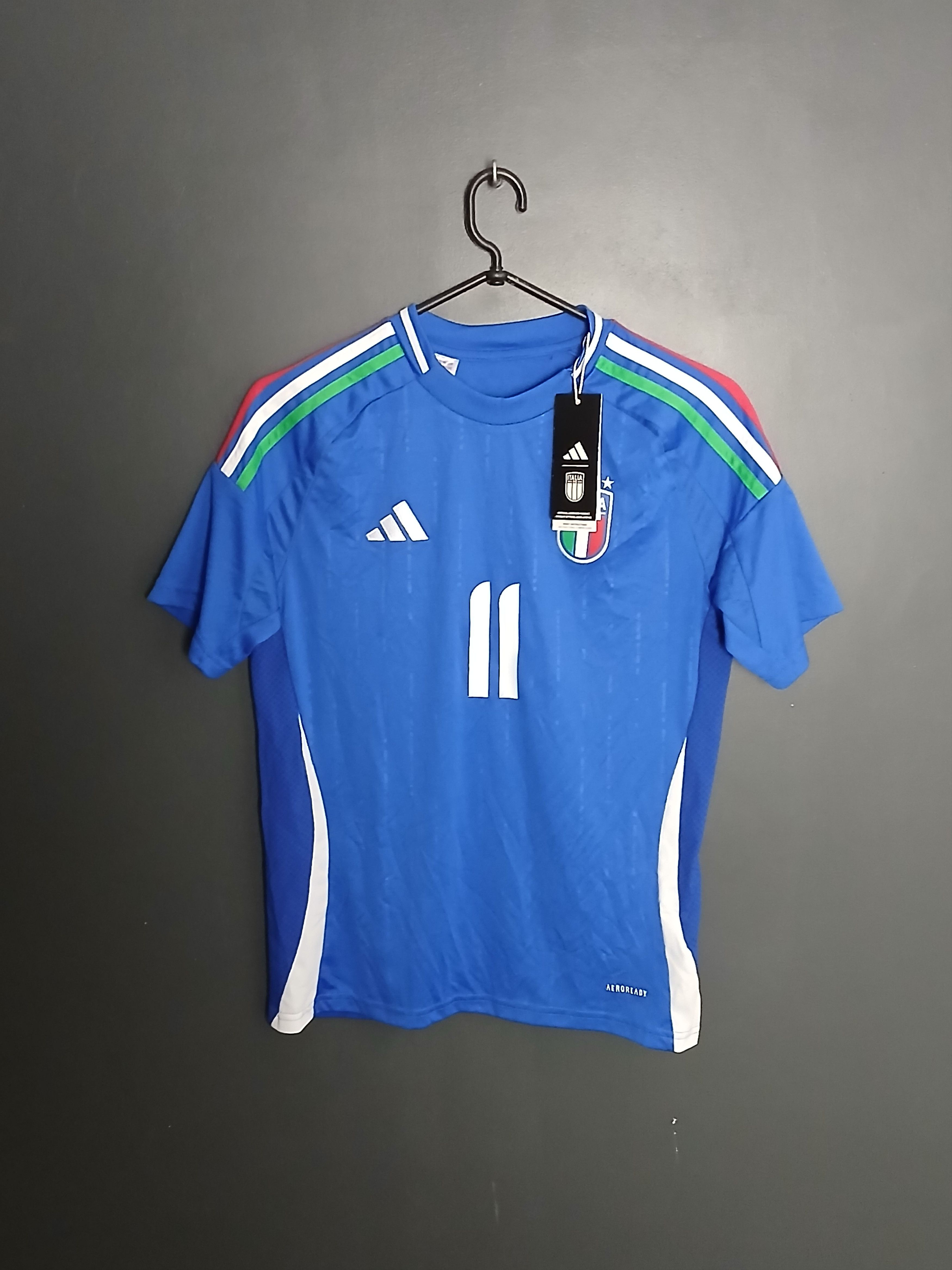 Adidas KIDS Italy National Team 24/25 Home Football Jersey T-Shirt Size US S / EU 44-46 / 1 - 1 Thumbnail