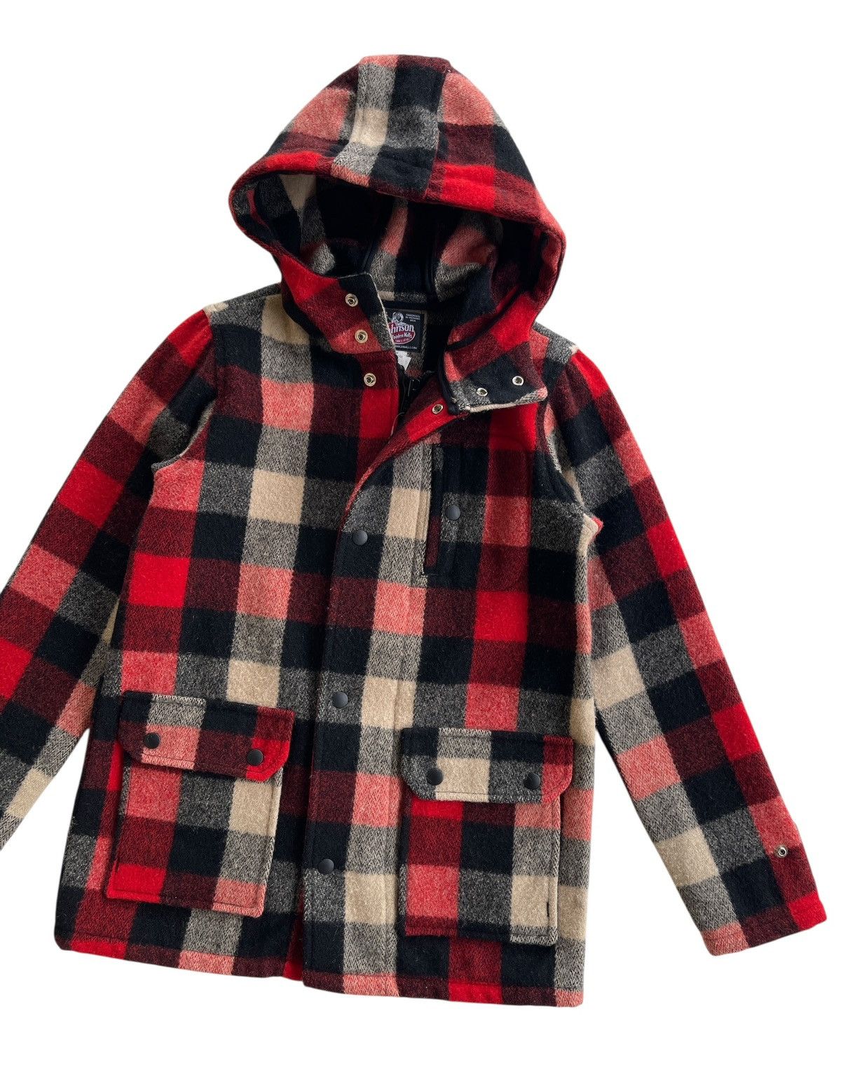 Johnson Woolen Mills Vintage Wool Hunting Coat WHHP14 Size M / US 6-8 / IT 42-44 - 5 Thumbnail