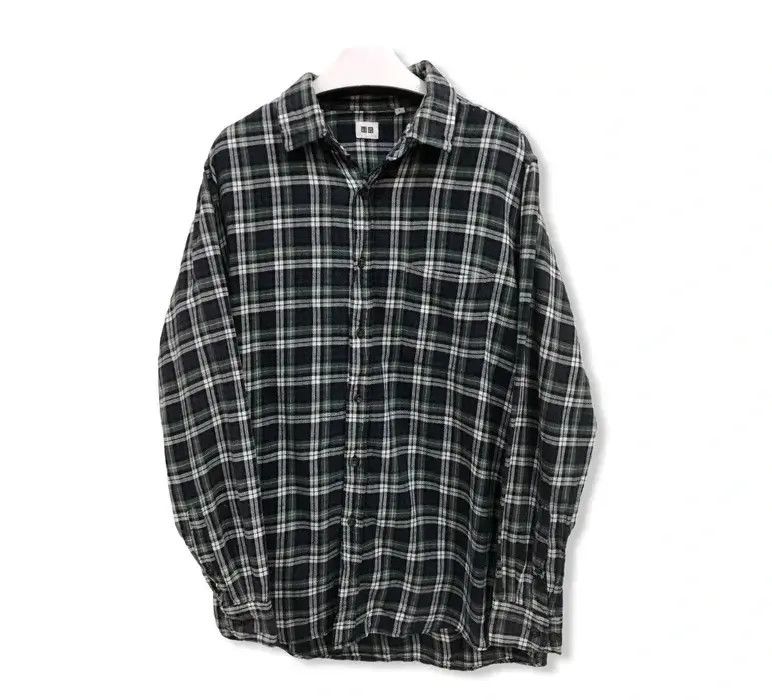 Flannel × Japanese Brand Japanese Brand Uniqlo Plaid Tartan Flannel Shirt 👕 Size US L / EU 52-54 / 3 - 1 Thumbnail