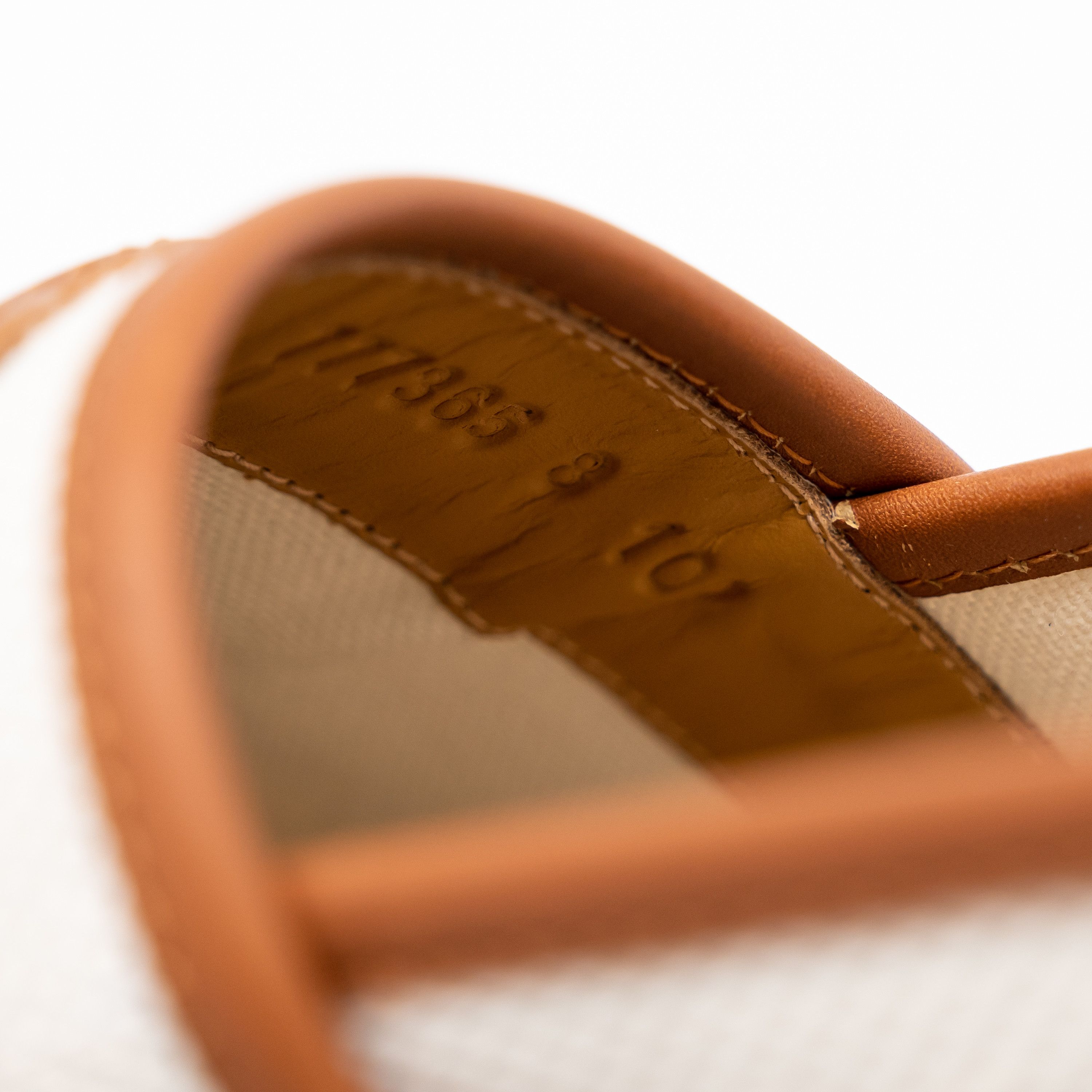 Gucci Gucci Espadrilles White Brown Leather Canvas Interlocking GG Size US 8.5 / EU 41-42 - 10 Thumbnail