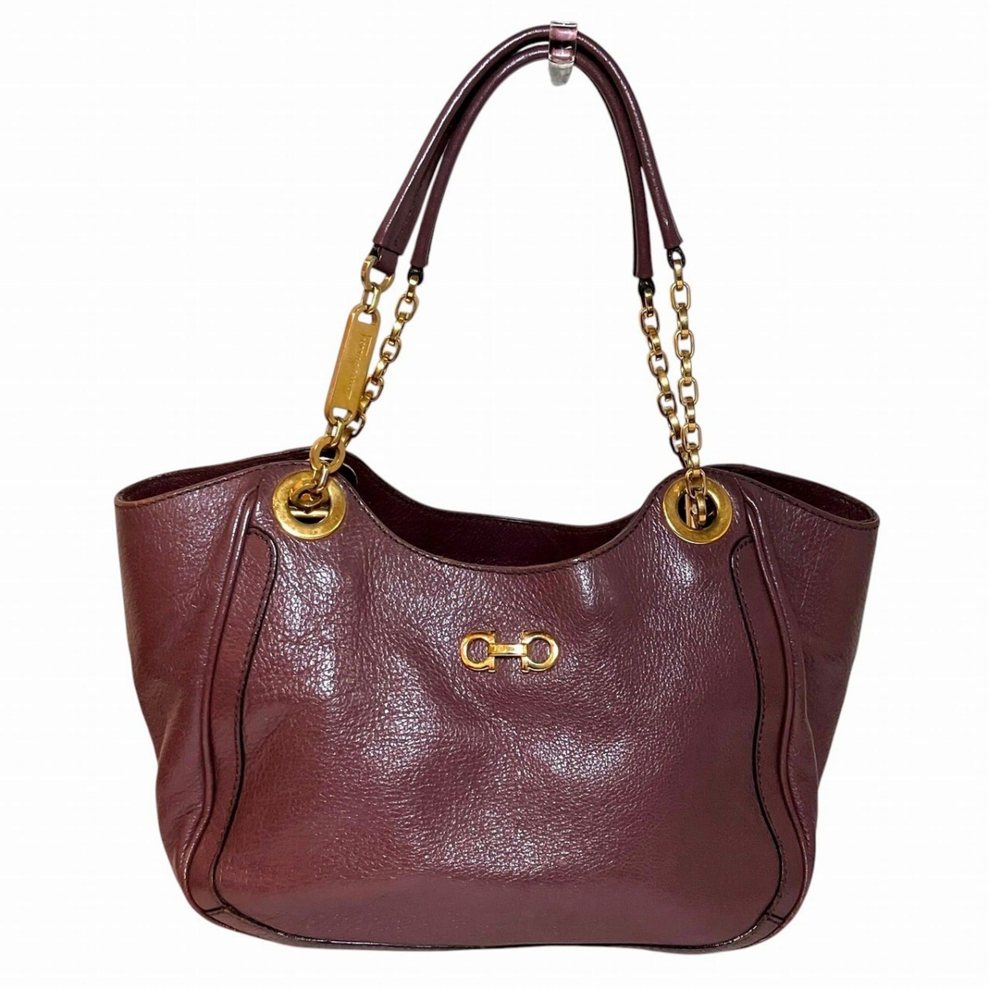 Salvatore Ferragamo Salvatore Ferragamo handbag, double Gancini design, leather, AU-21 B992 Size ONE SIZE - 1 Thumbnail