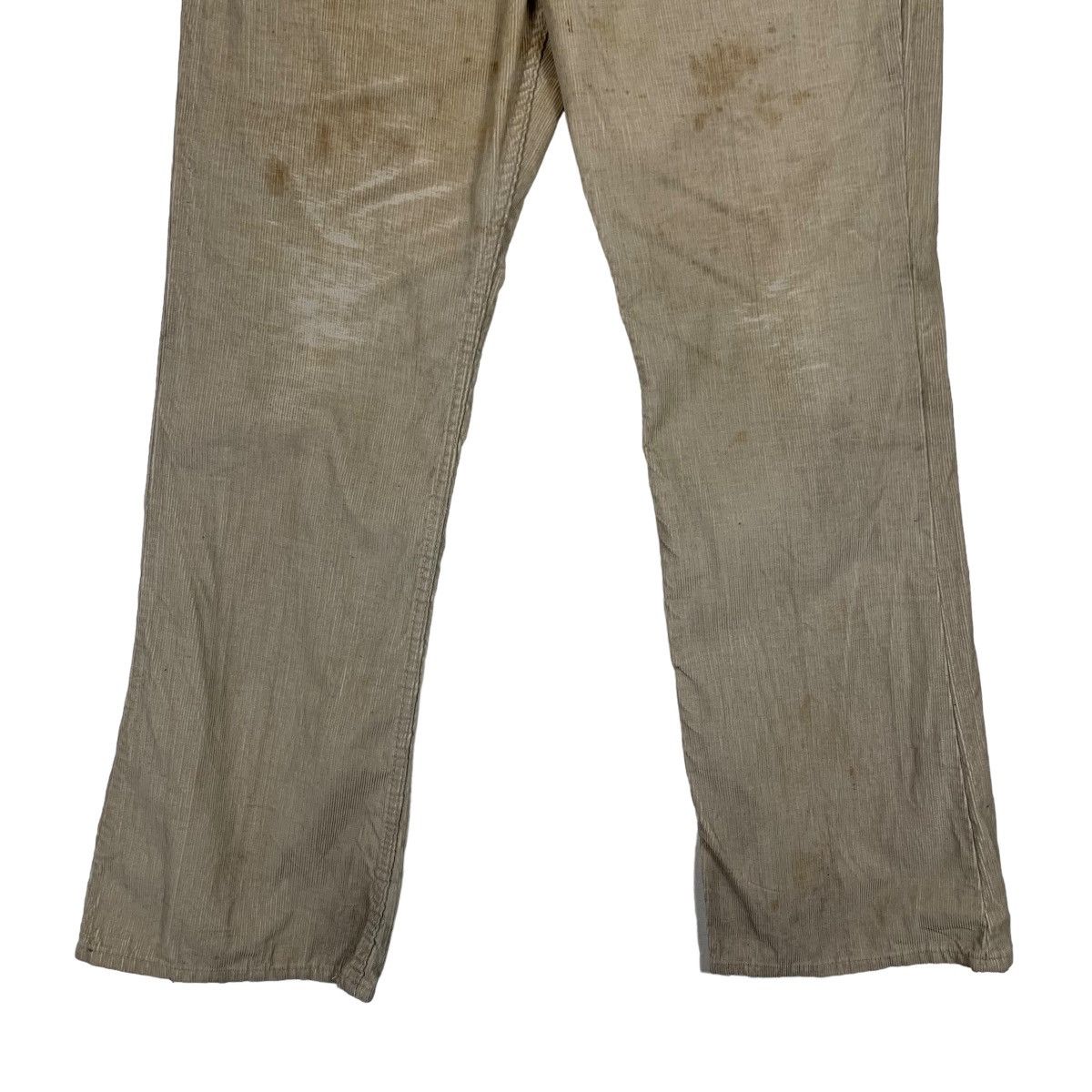 Levi's 70’s Rusty Trashed LEVIS White Label Corduroy Pant #1149-C53 Size US 32 / EU 48 - 4 Thumbnail