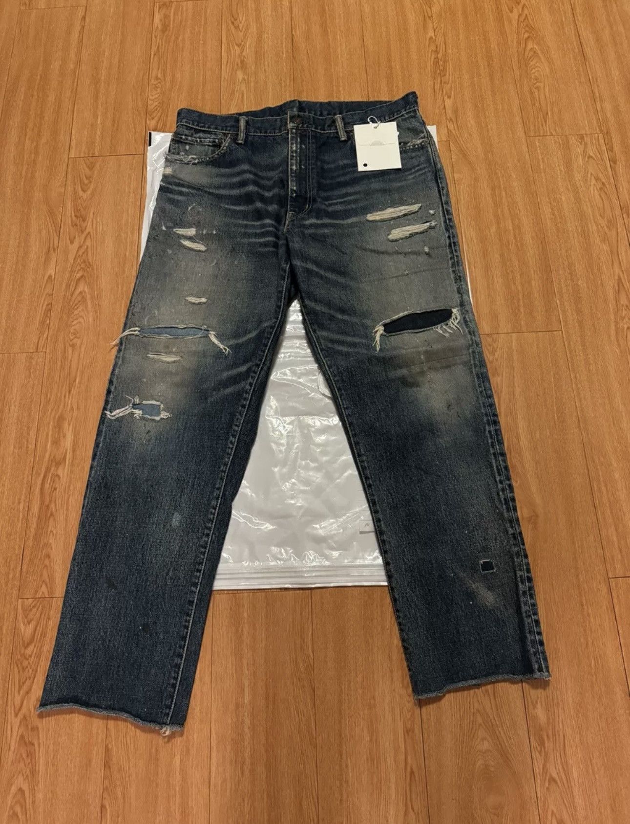 Visvim VISVIM 19SS JOURNEYMAN PANTS TACKED CRASH | Grailed