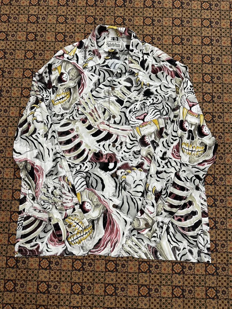 wacko maria Hawaiian long-sleeved shirt