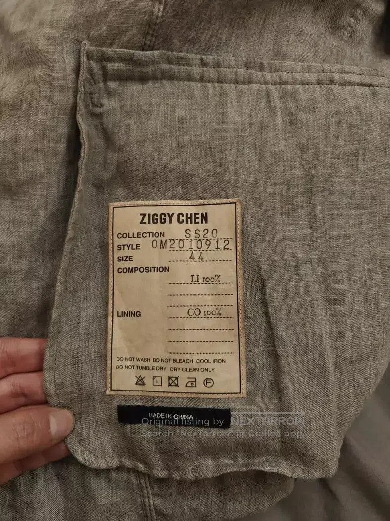 Ziggy Chen Ziggy Chen 21ss 44 Size Blazer- Size US L / EU 52-54 / 3 - 7 Thumbnail