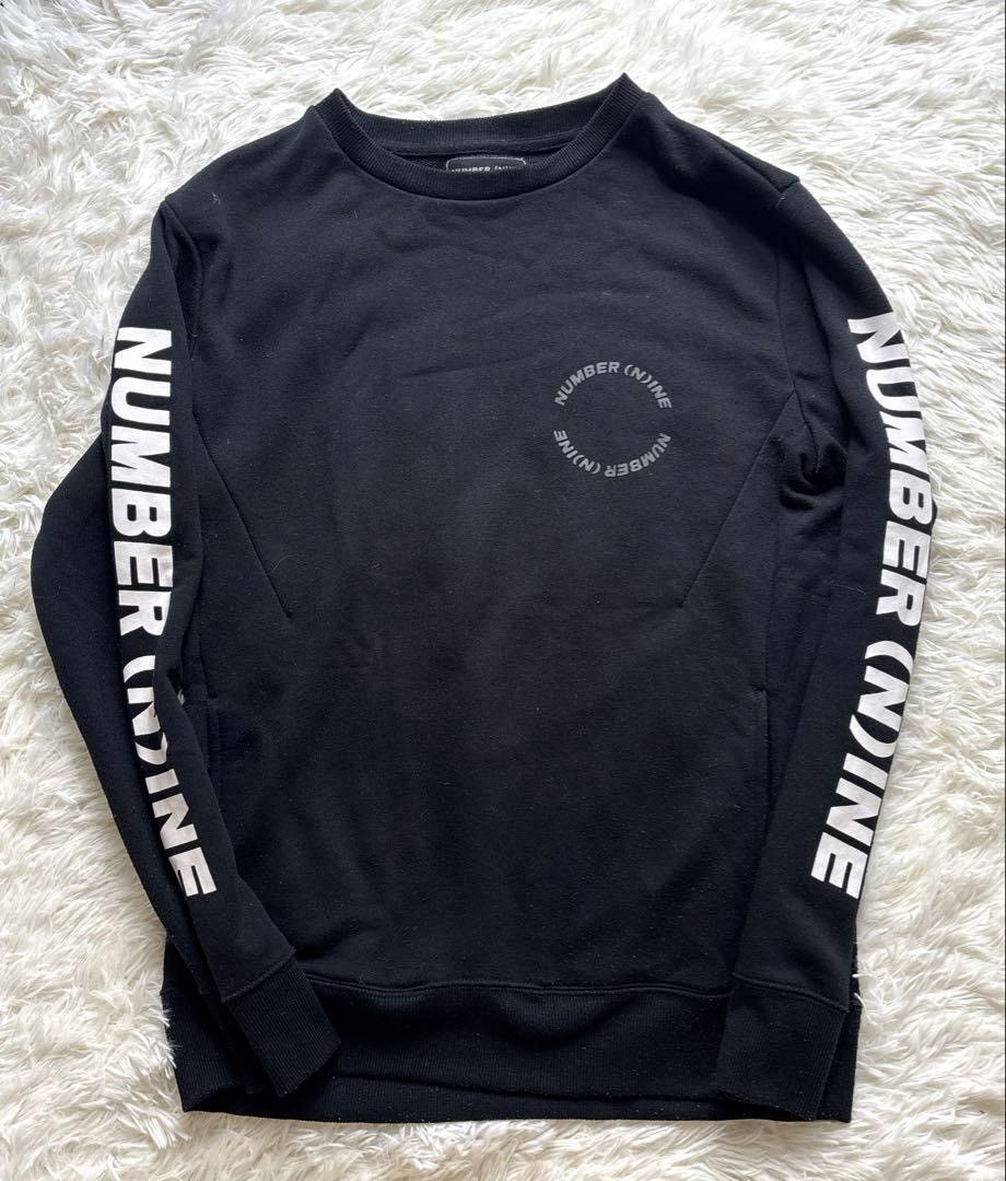 Number (N)ine Crewneck Sweatshirt Size US L / EU 52-54 / 3 - 1 Thumbnail
