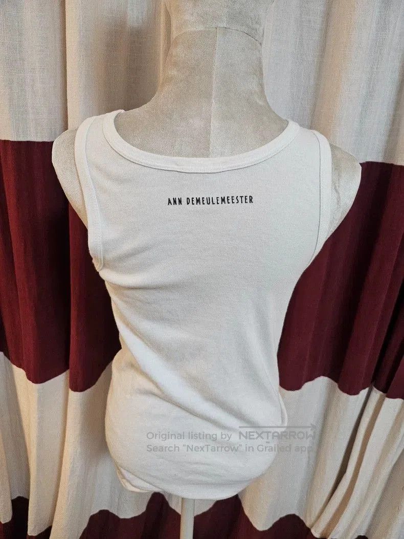 Ann Demeulemeester Ann Demeulemeester Signed "Kiss" Tank Top. Size US S / EU 44-46 / 1 - 5 Thumbnail