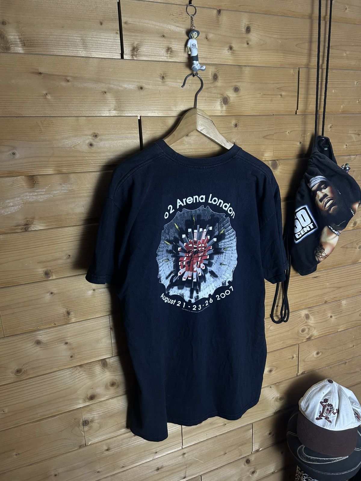 Vintage Vintage The Rolling Stones 2007 tour T shirt Size US XL / EU 56 / 4 - 7 Thumbnail