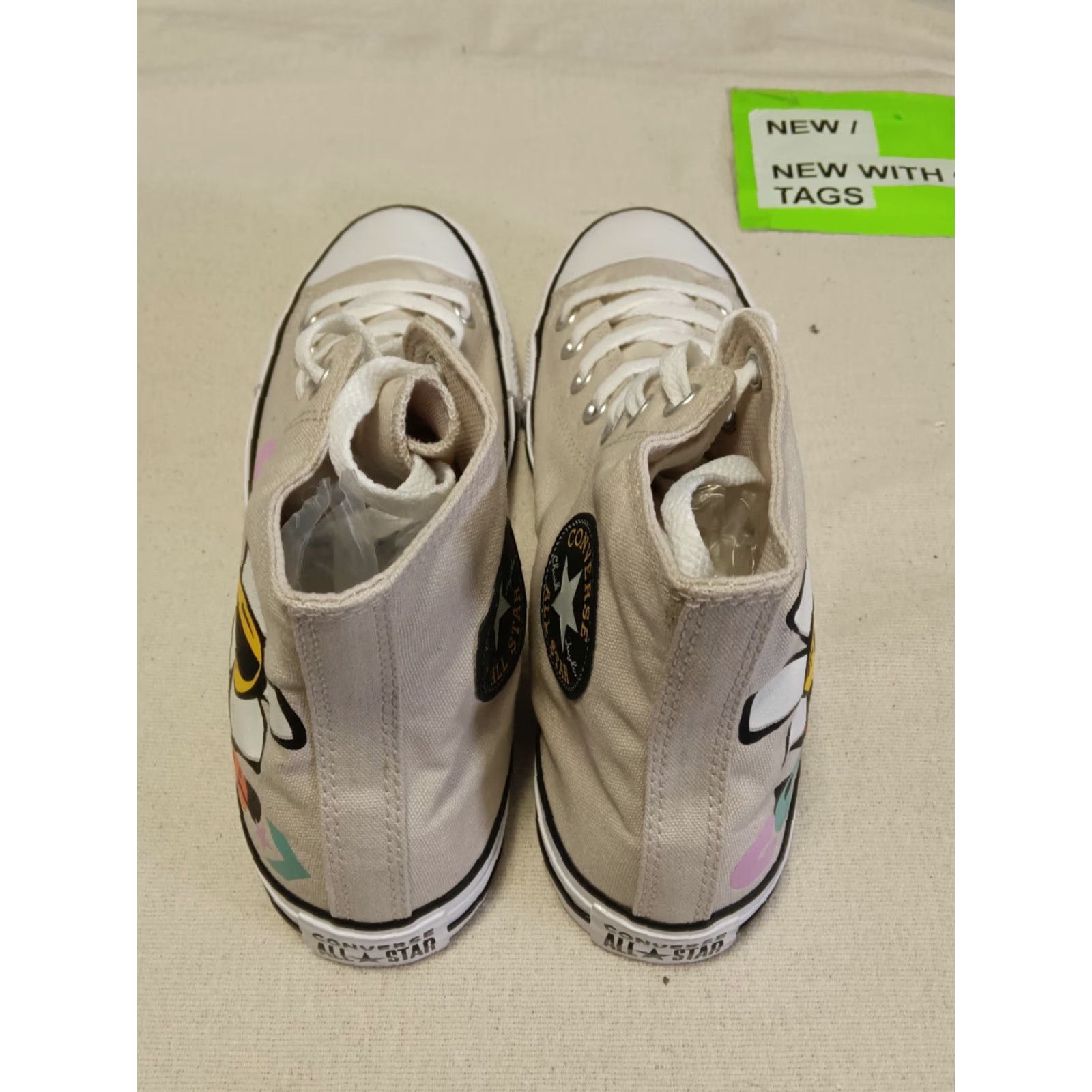Converse Converse Chuck Taylor All Star Floral Embroidered High Top Sneakers Sample Uni 9 Size M / US 6-8 / IT 42-44 - 4 Thumbnail