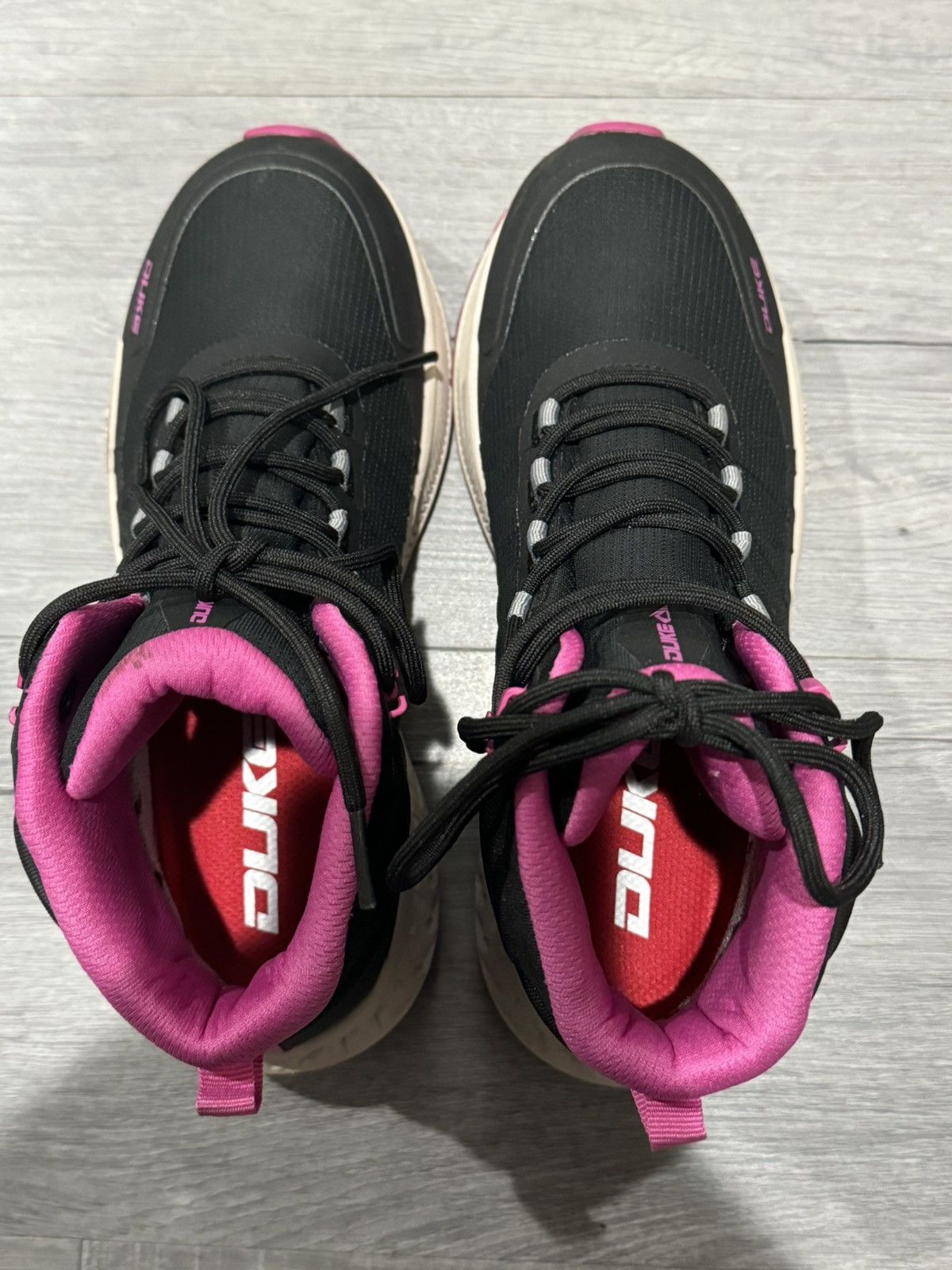 Other Duke Black & Pink Shoes Size US 7.5 / IT 37.5 - 1 Thumbnail