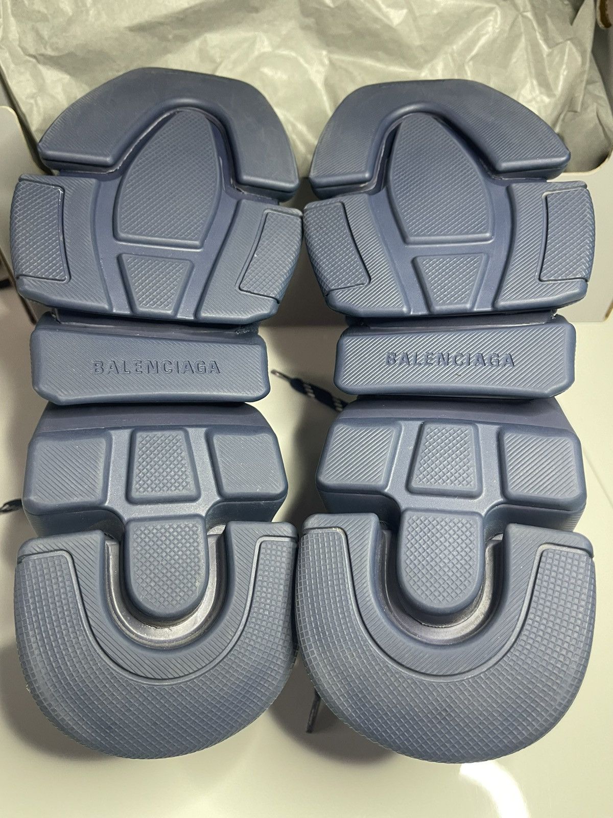 Balenciaga Balenciaga Speed 2.0 Lace-Up Blue Size 40 New Box & Dustbag Size US 7 / EU 40 - 4 Thumbnail