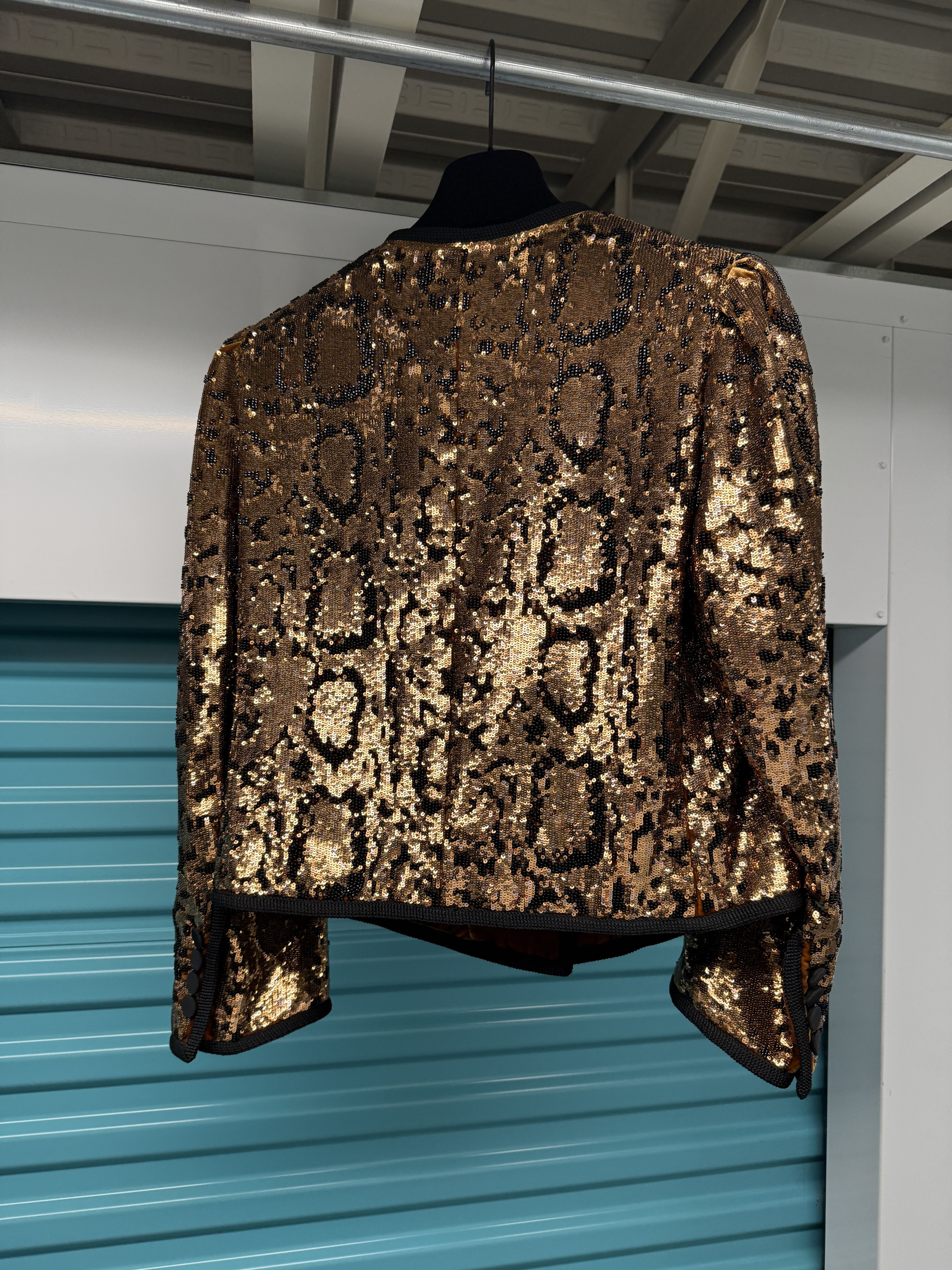 Gucci Demi Couture Sequin Jacket Size M / US 6-8 / IT 42-44 - 4 Thumbnail