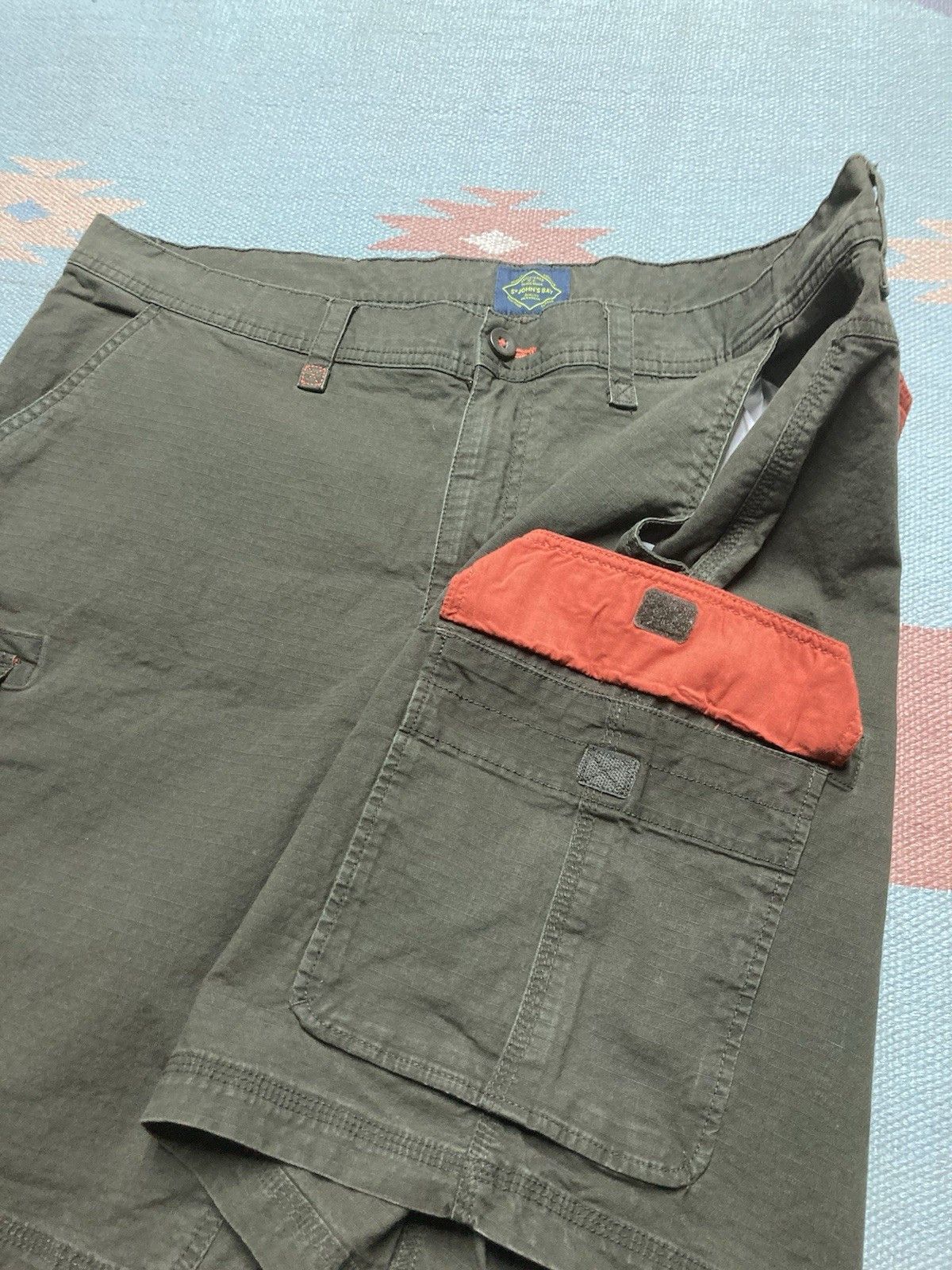 St. Johns Bay St. John’s bay cargo shorts ripstop hi vis utility men’s 42 Size US 42 / EU 58 - 3 Thumbnail