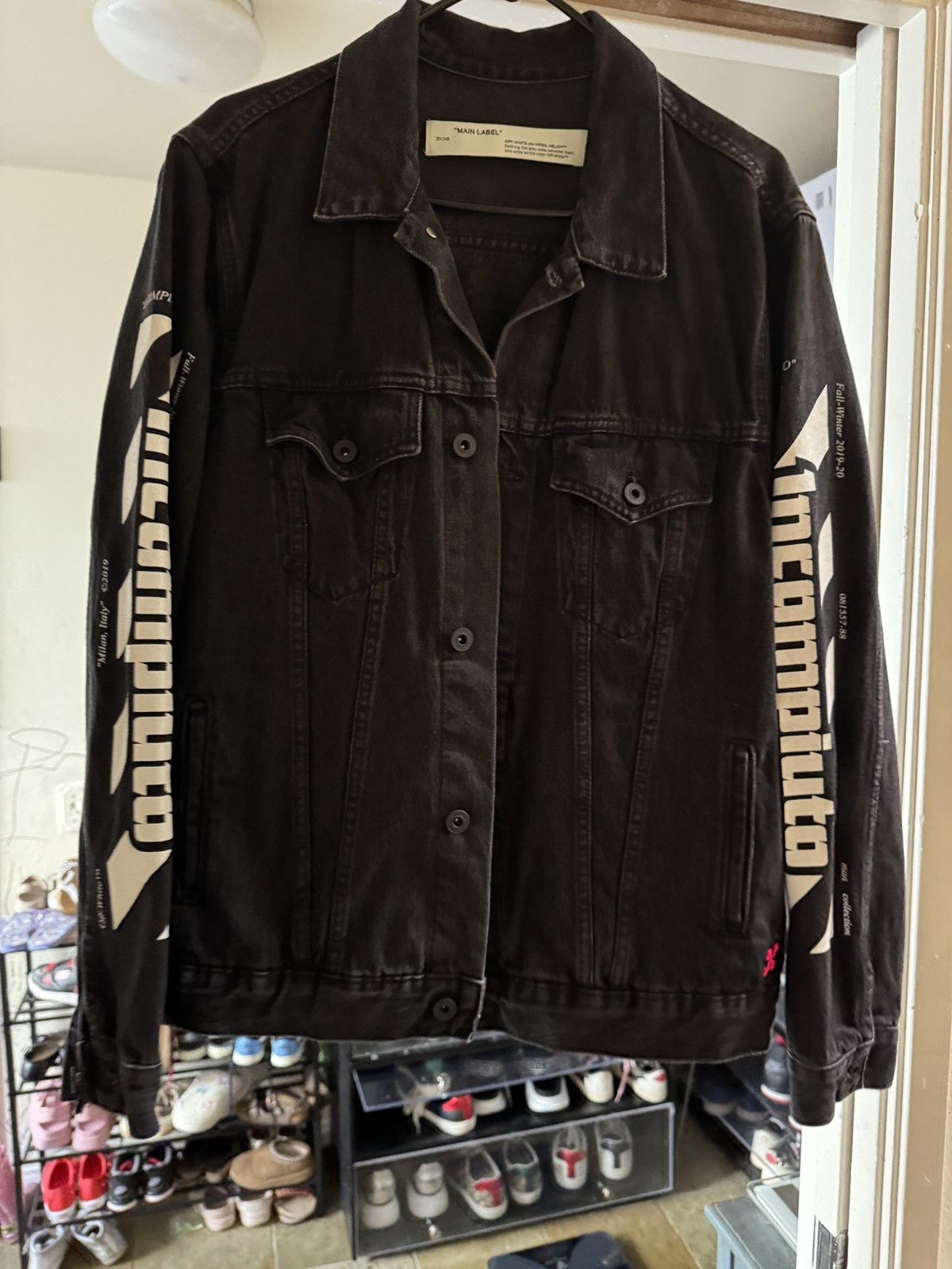 Off-White Off White denim jacket size S Size US S / EU 44-46 / 1 - 1 Thumbnail