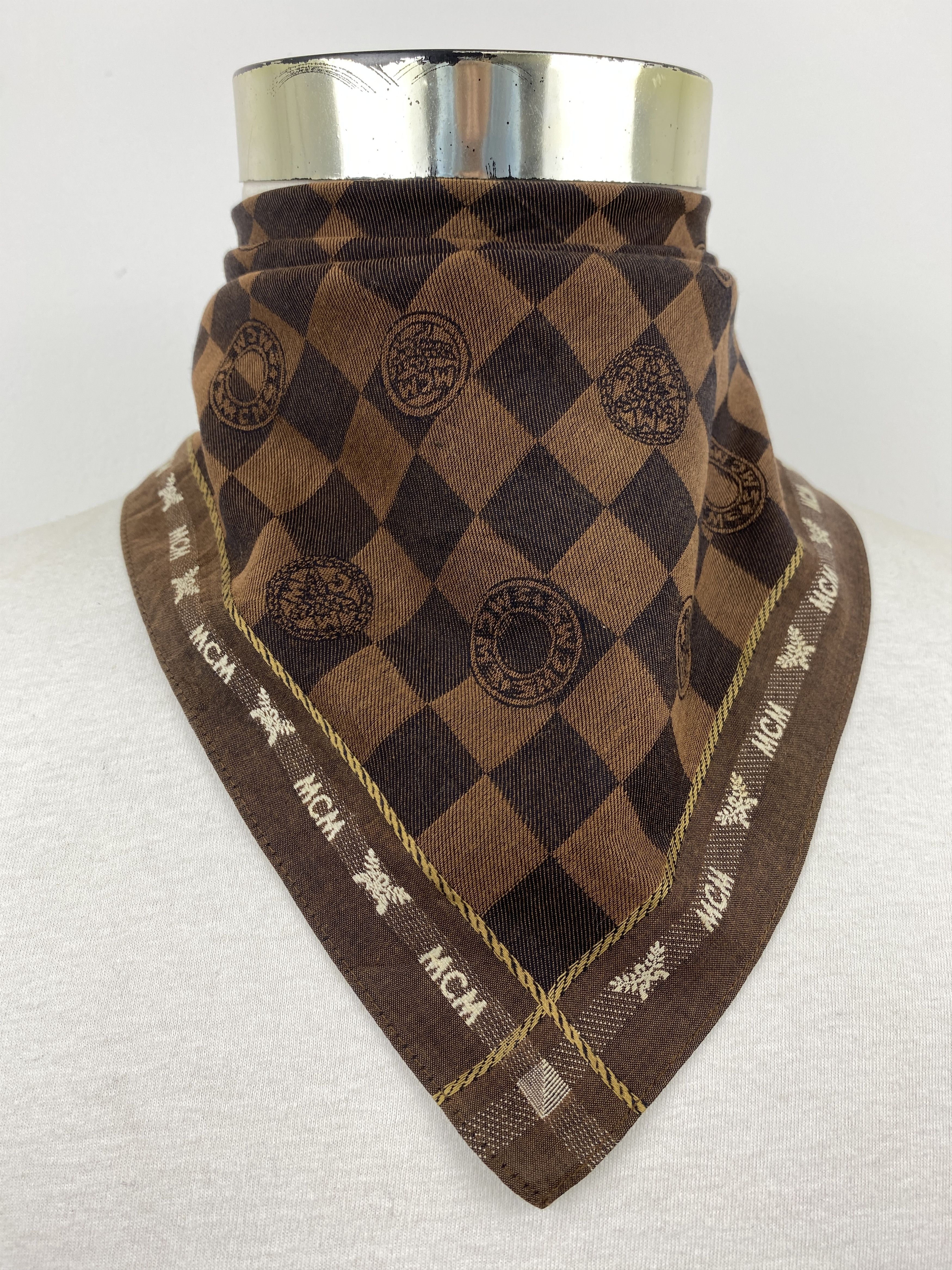 MCM MCM Handkerchief / Bandana / Neckerchief HKC0690 Size ONE SIZE - 2 Thumbnail